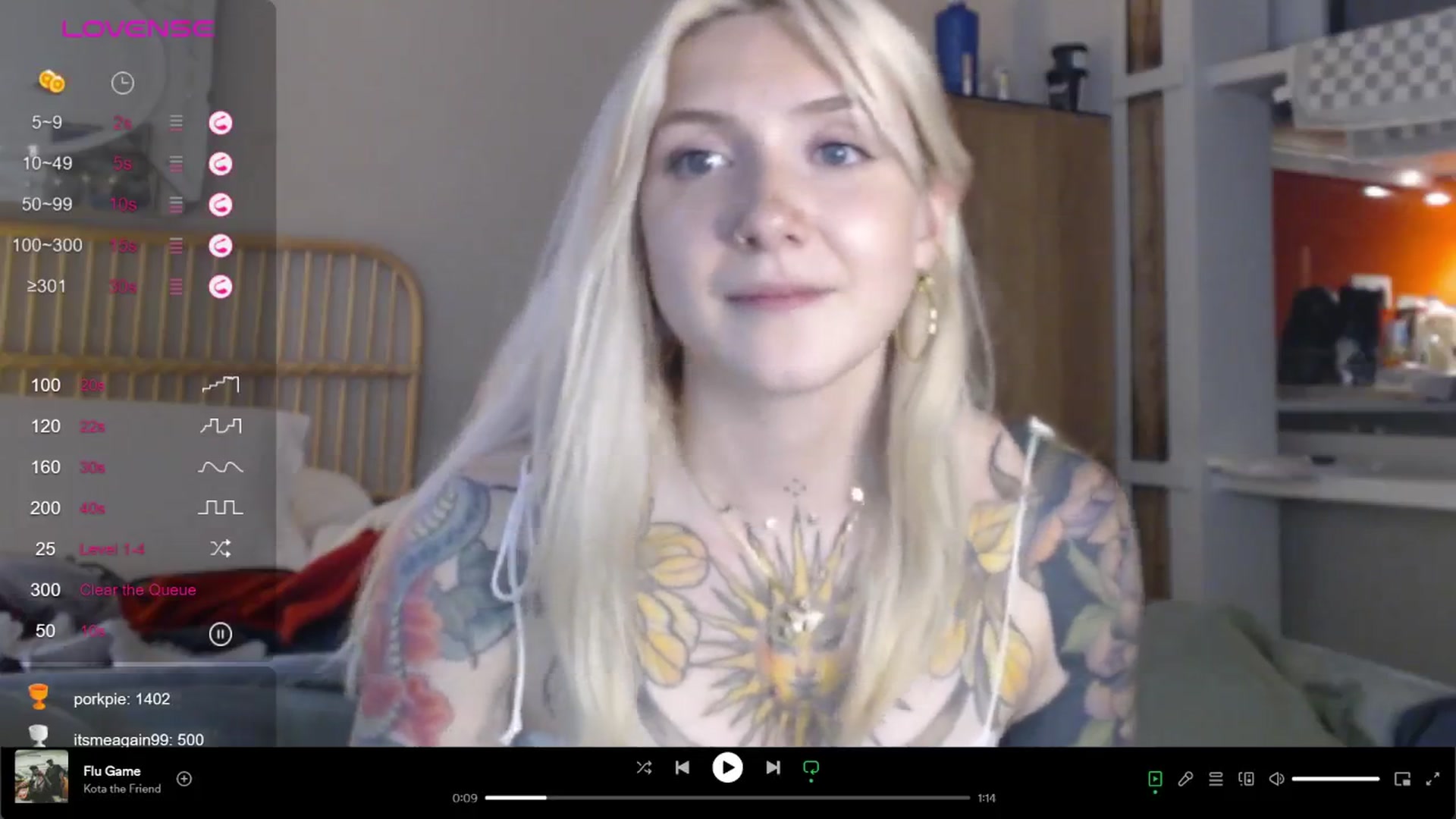 Gallery image thumbnail from Tattoo_bbgirl's myfreecams stream on, 04/18/2024, 18:15 image 18 of 20