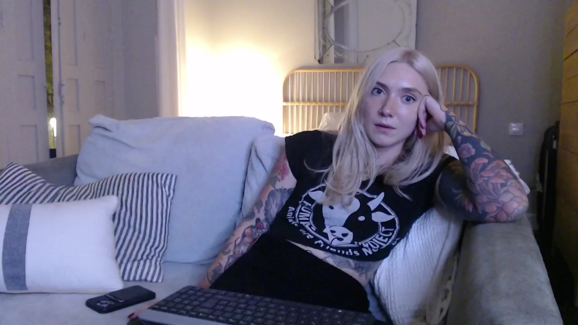 Gallery image thumbnail from Tattoo_bbgirl's myfreecams stream on, 12/05/2024, 20:56 image 19 of 20