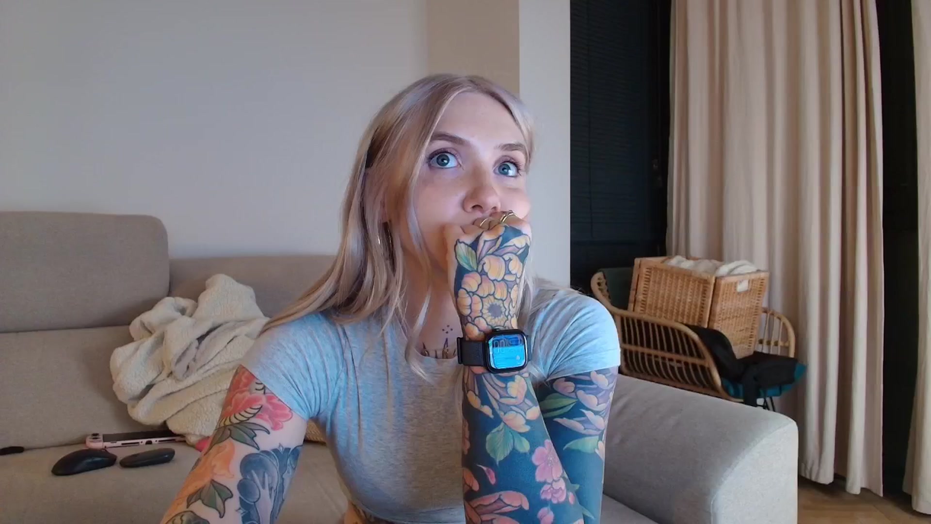 Gallery image thumbnail from Tattoo_bbgirl's myfreecams stream on, 03/17/2026, 20:53 image 9 of 20