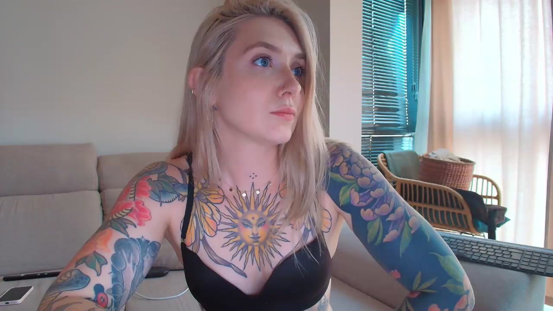 Gallery image thumbnail from Tattoo_bbgirl's myfreecams stream on, 06/13/2026, 20:33 image 9 of 20