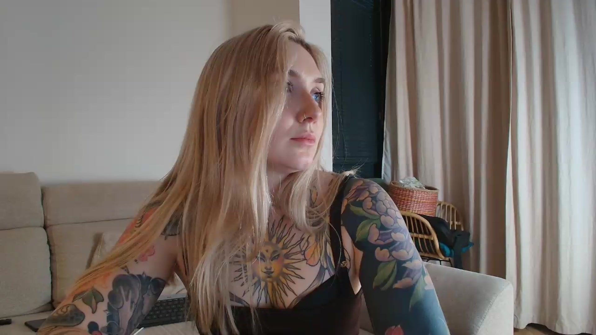 Gallery image thumbnail from Tattoo_bbgirl's myfreecams stream on, 06/13/2026, 20:33 image 19 of 20