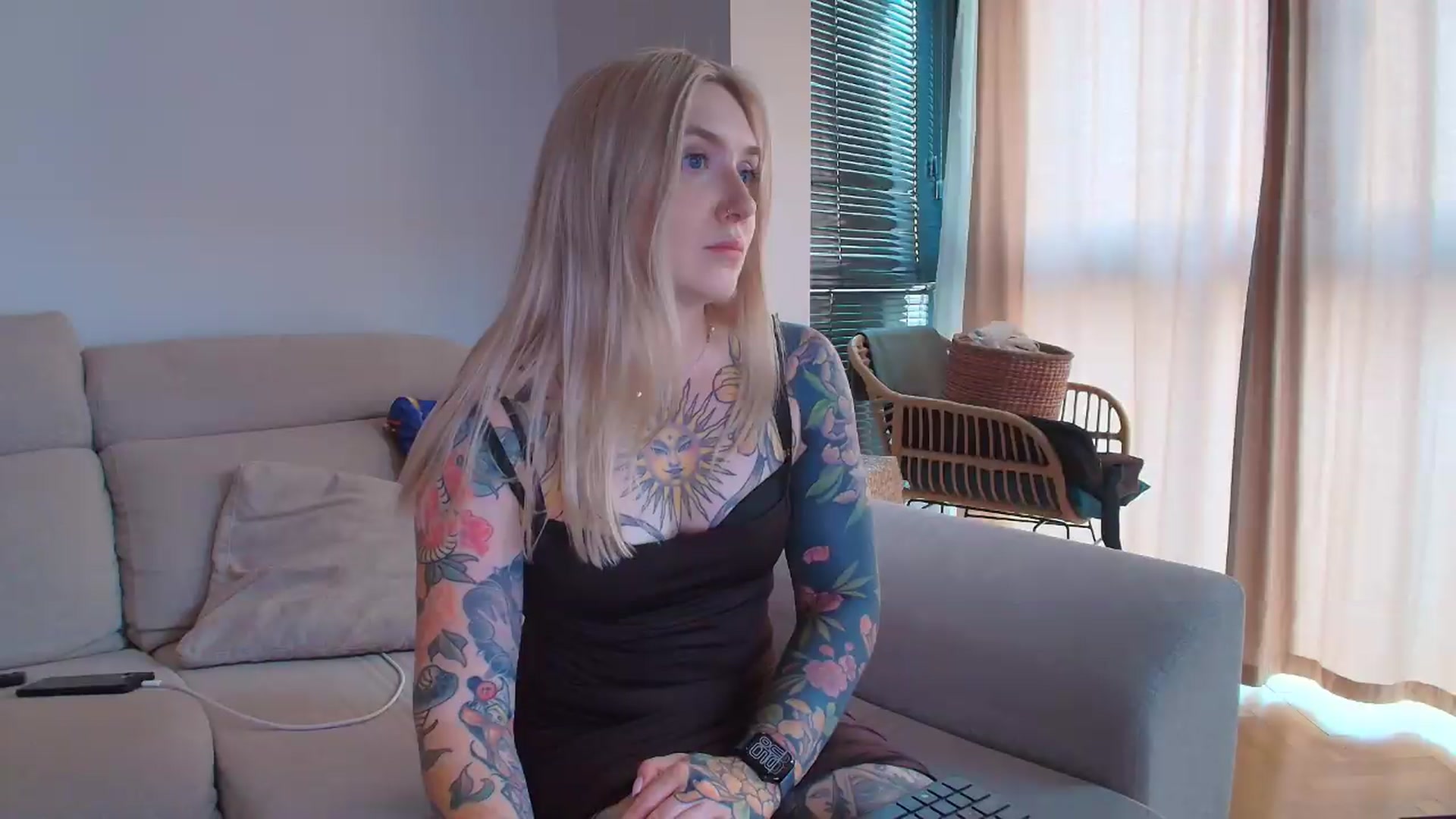 Gallery image thumbnail from Tattoo_bbgirl's myfreecams stream on, 06/13/2026, 20:33 image 14 of 20