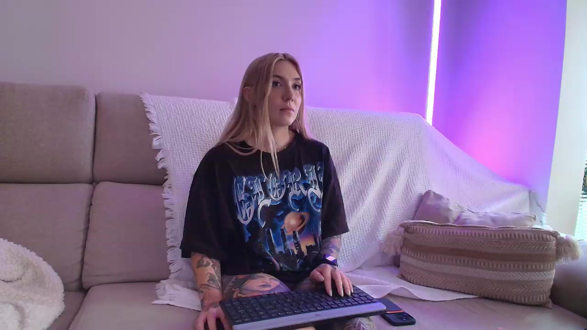 Gallery image thumbnail from Tattoo_bbgirl's myfreecams stream on, 09/23/2026, 20:00 image 1 of 20