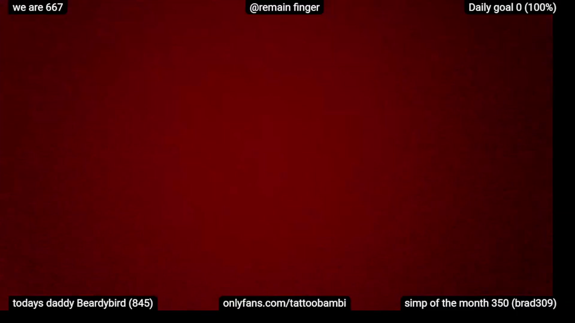 Gallery image thumbnail from Tattoobambi's myfreecams stream on, 12/02/2022, 06:33 image 20 of 20