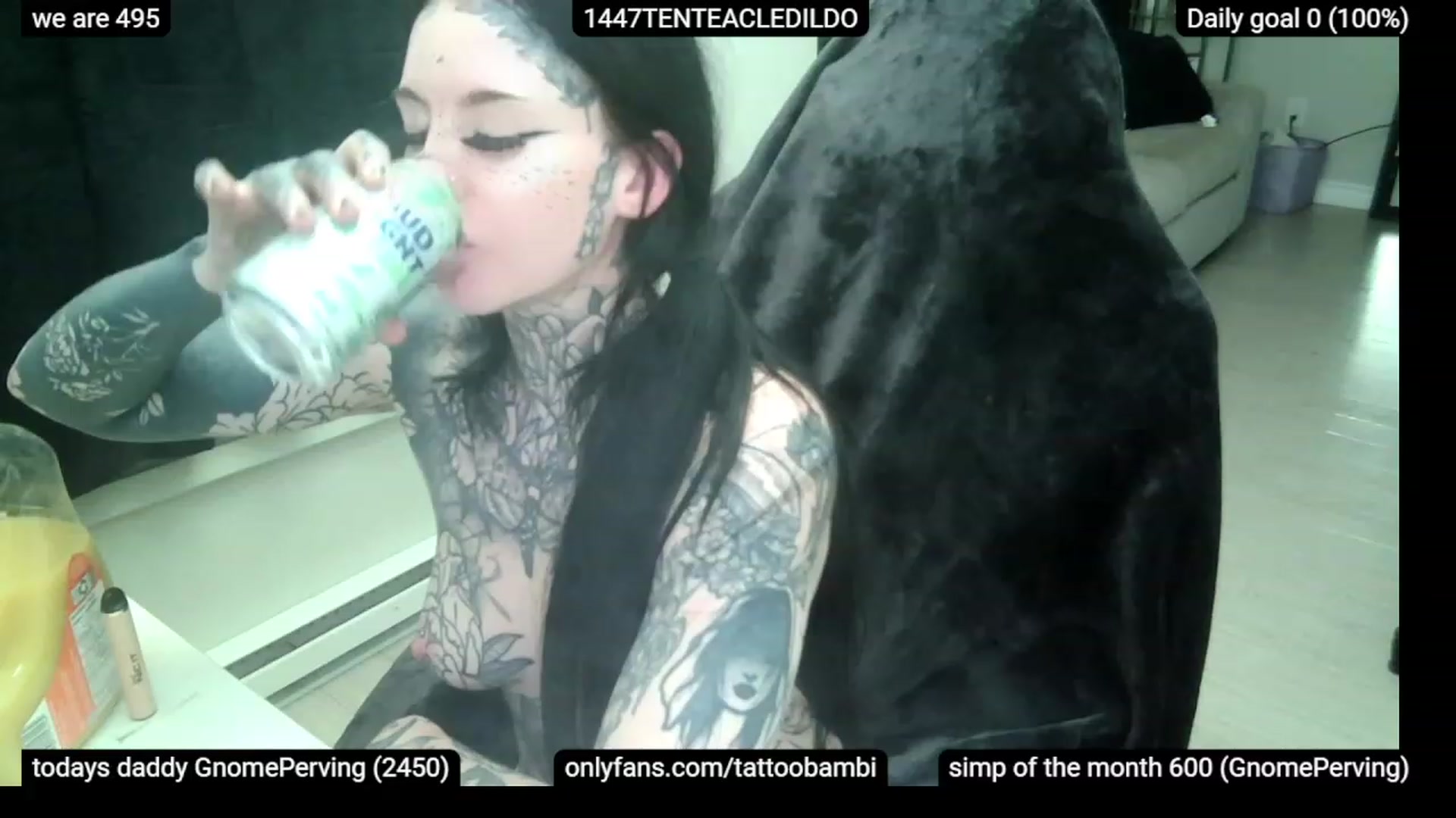 Gallery image thumbnail from Tattoobambi's myfreecams stream on, 12/04/2022, 04:24 image 16 of 20