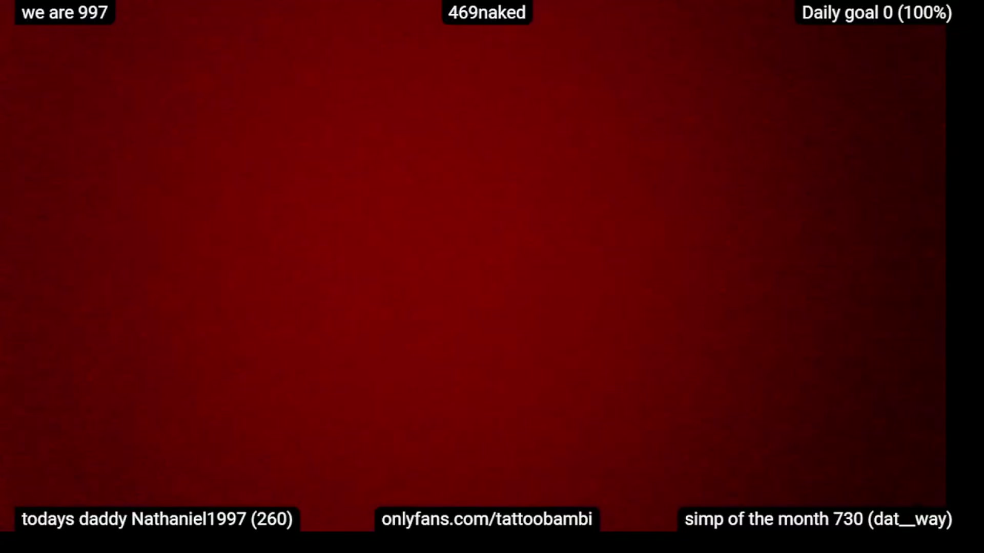 Gallery image thumbnail from Tattoobambi's myfreecams stream on, 12/10/2022, 03:08 image 9 of 20