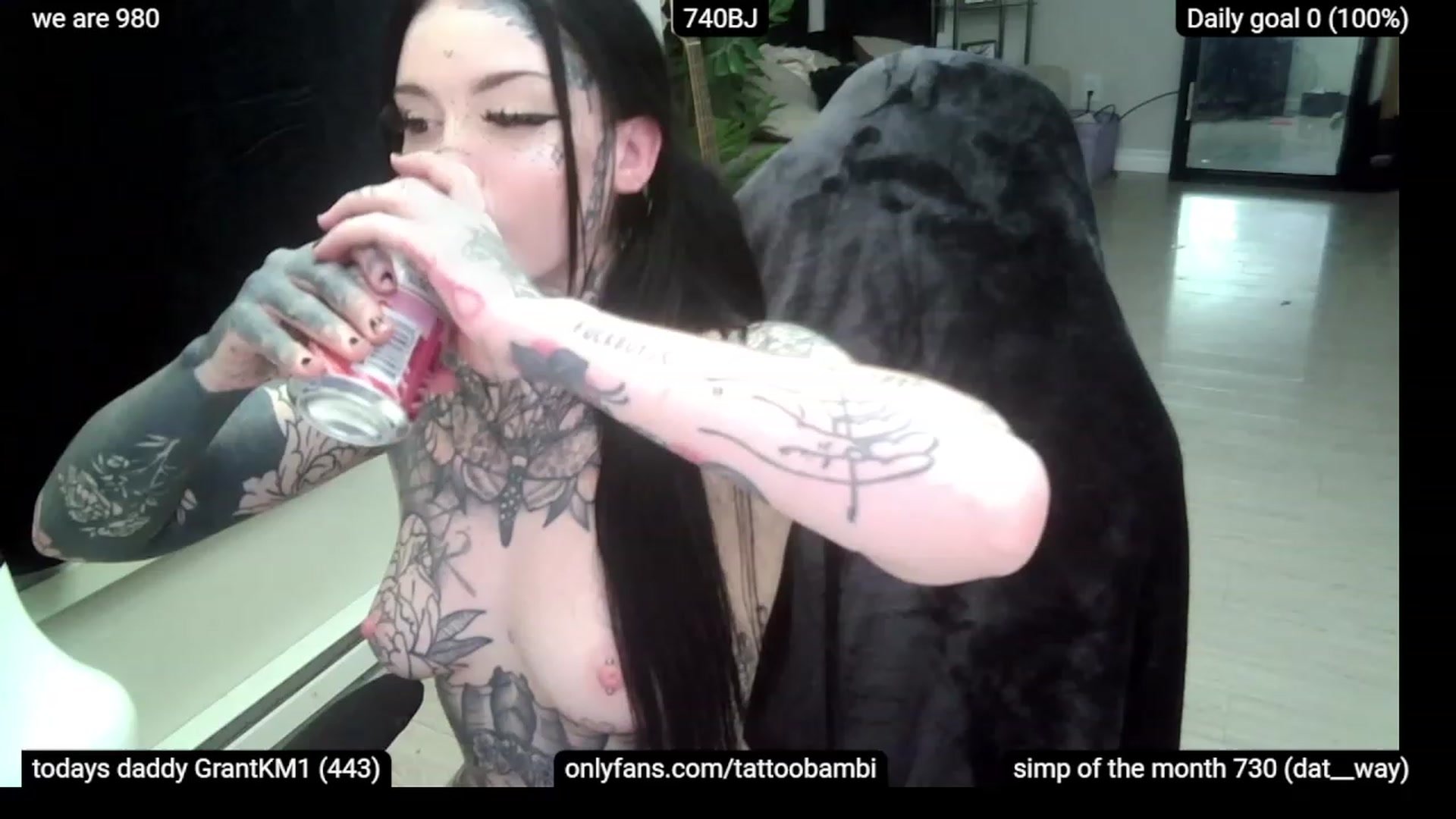 Gallery image thumbnail from Tattoobambi's myfreecams stream on, 12/10/2022, 03:08 image 14 of 20
