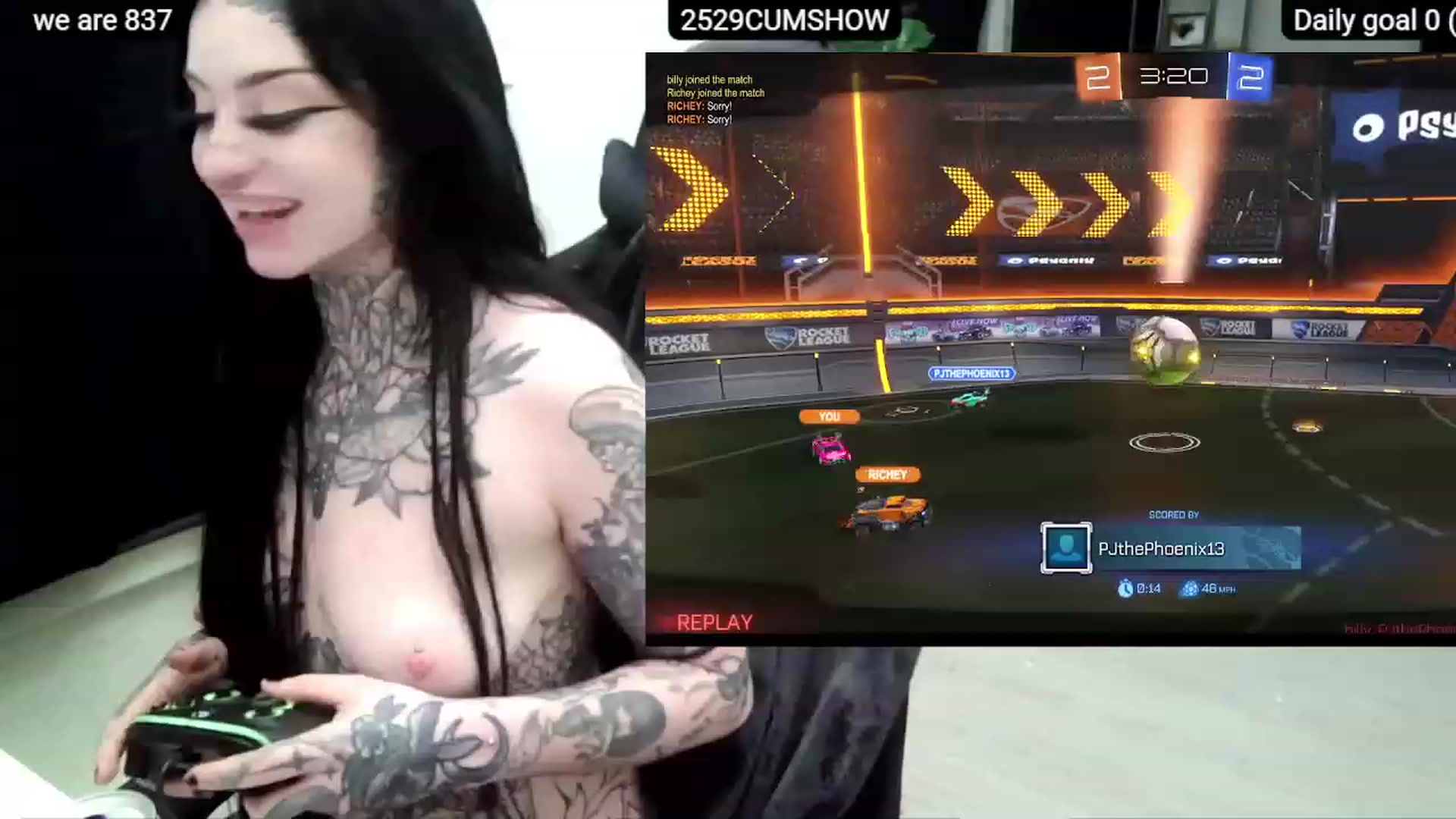 Gallery image thumbnail from Tattoobambi's myfreecams stream on, 12/23/2022, 06:00 image 15 of 20