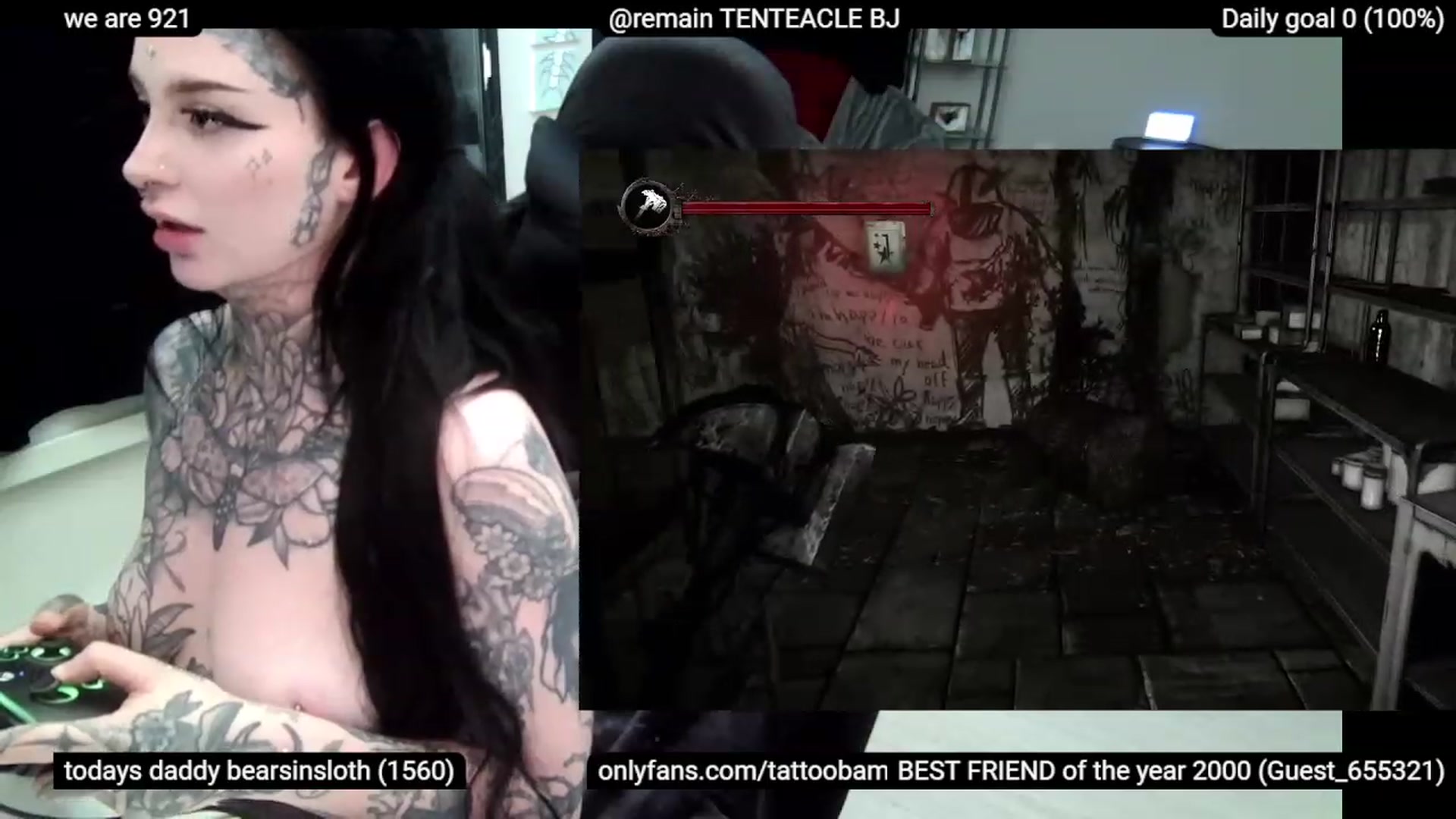 Gallery image thumbnail from Tattoobambi's myfreecams stream on, 01/15/2023, 06:25 image 18 of 20