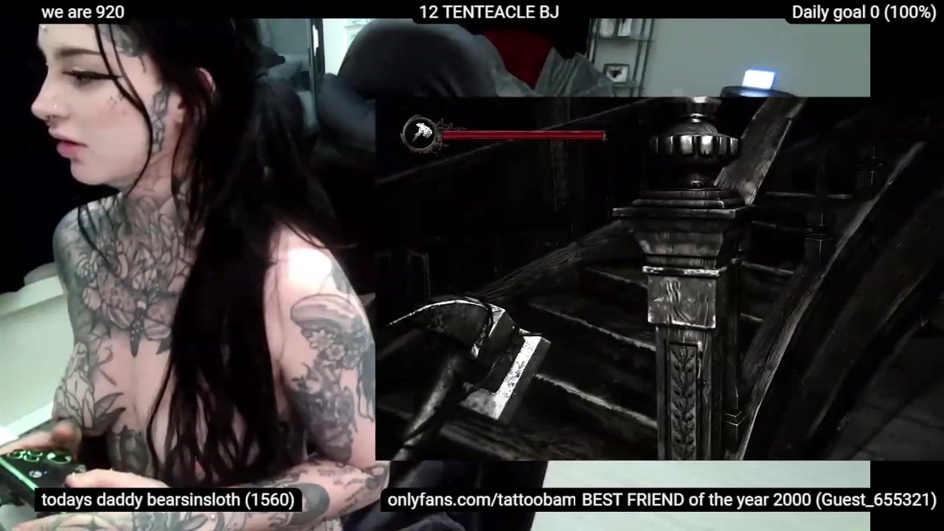 Gallery image thumbnail from Tattoobambi's myfreecams stream on, 01/15/2023, 06:25 image 16 of 20