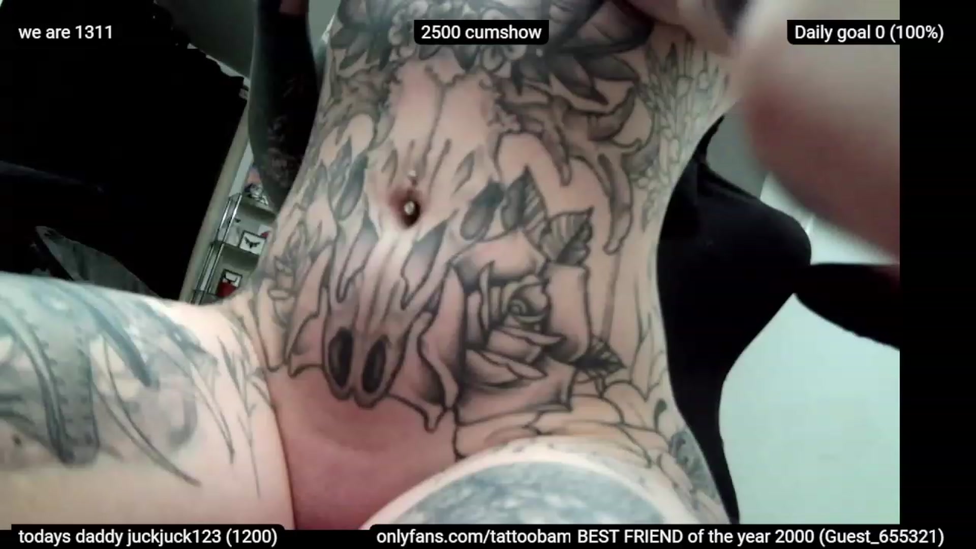 Gallery image thumbnail from Tattoobambi's myfreecams stream on, 01/26/2023, 05:11 image 19 of 20