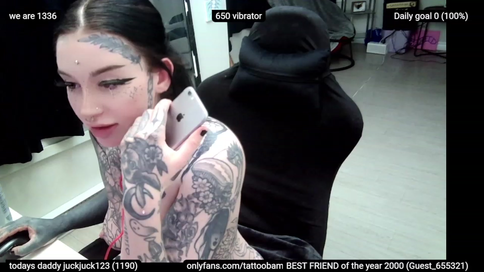 Gallery image thumbnail from Tattoobambi's myfreecams stream on, 01/26/2023, 05:11 image 15 of 20