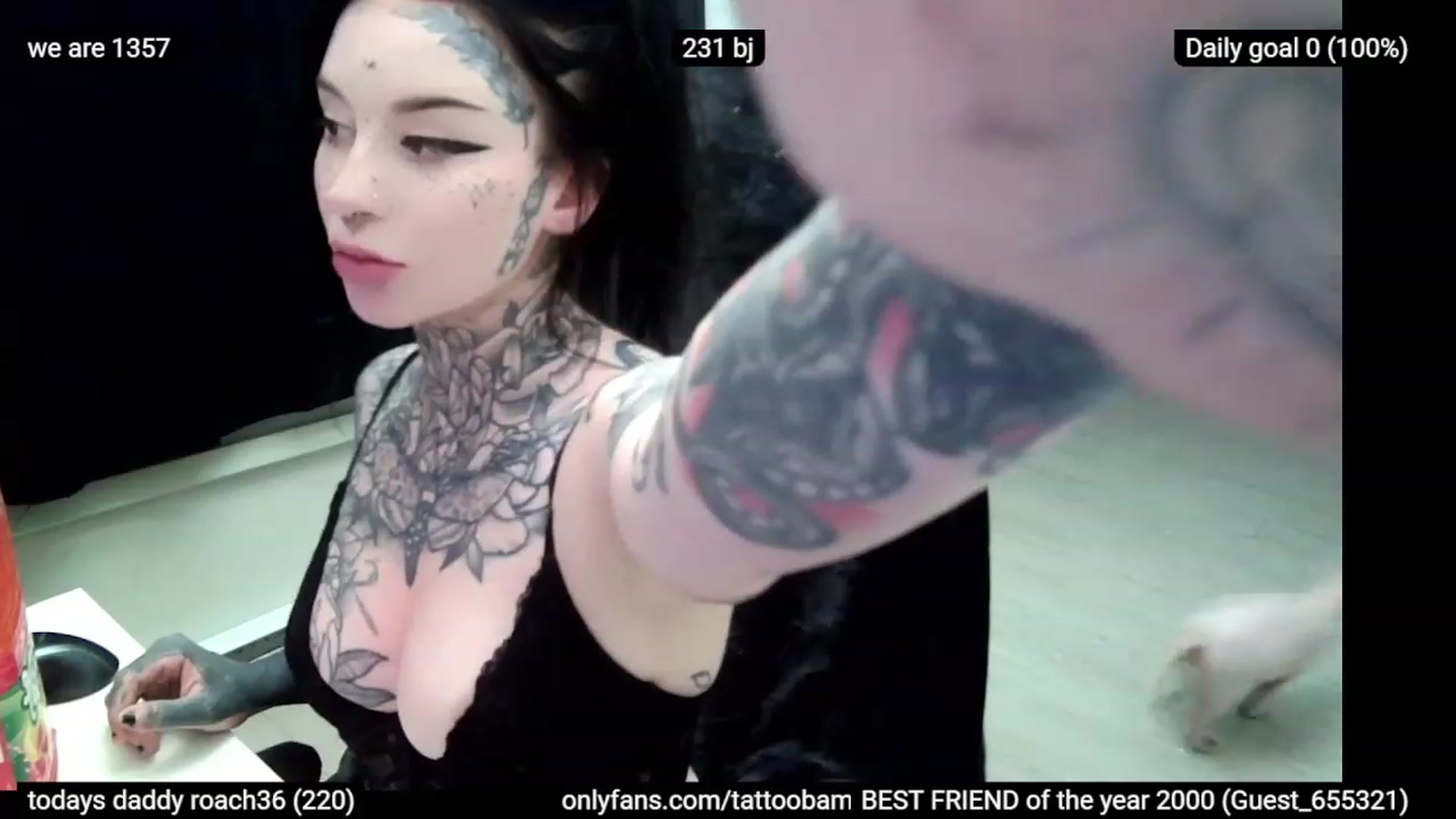 Gallery image thumbnail from Tattoobambi's myfreecams stream on, 01/28/2023, 07:20 image 12 of 20