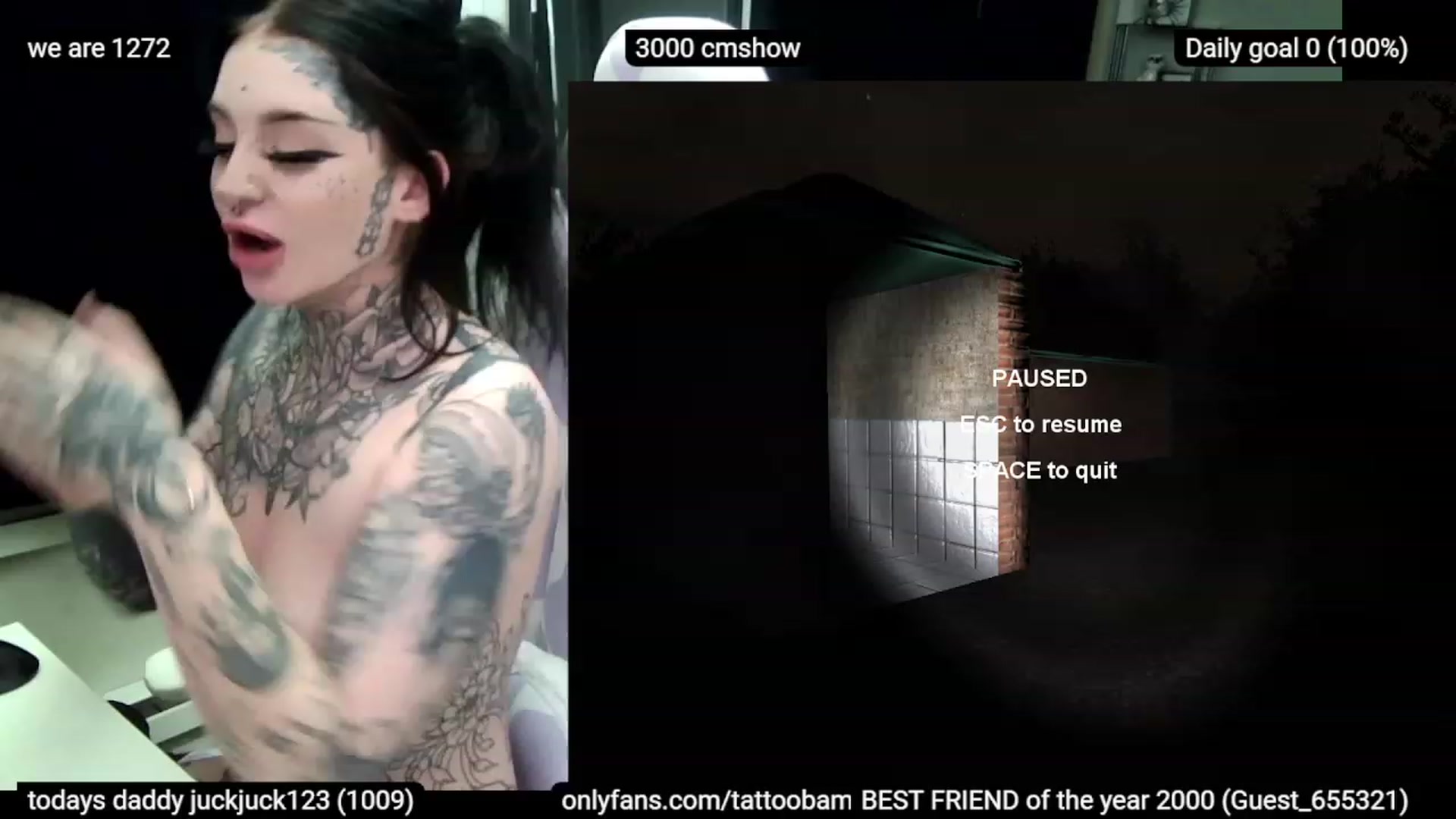 Gallery image thumbnail from Tattoobambi's myfreecams stream on, 01/29/2023, 06:49 image 20 of 20