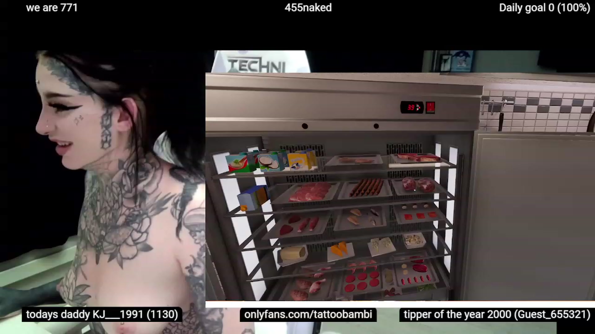 Gallery image thumbnail from Tattoobambi's myfreecams stream on, 02/10/2023, 06:14 image 16 of 20