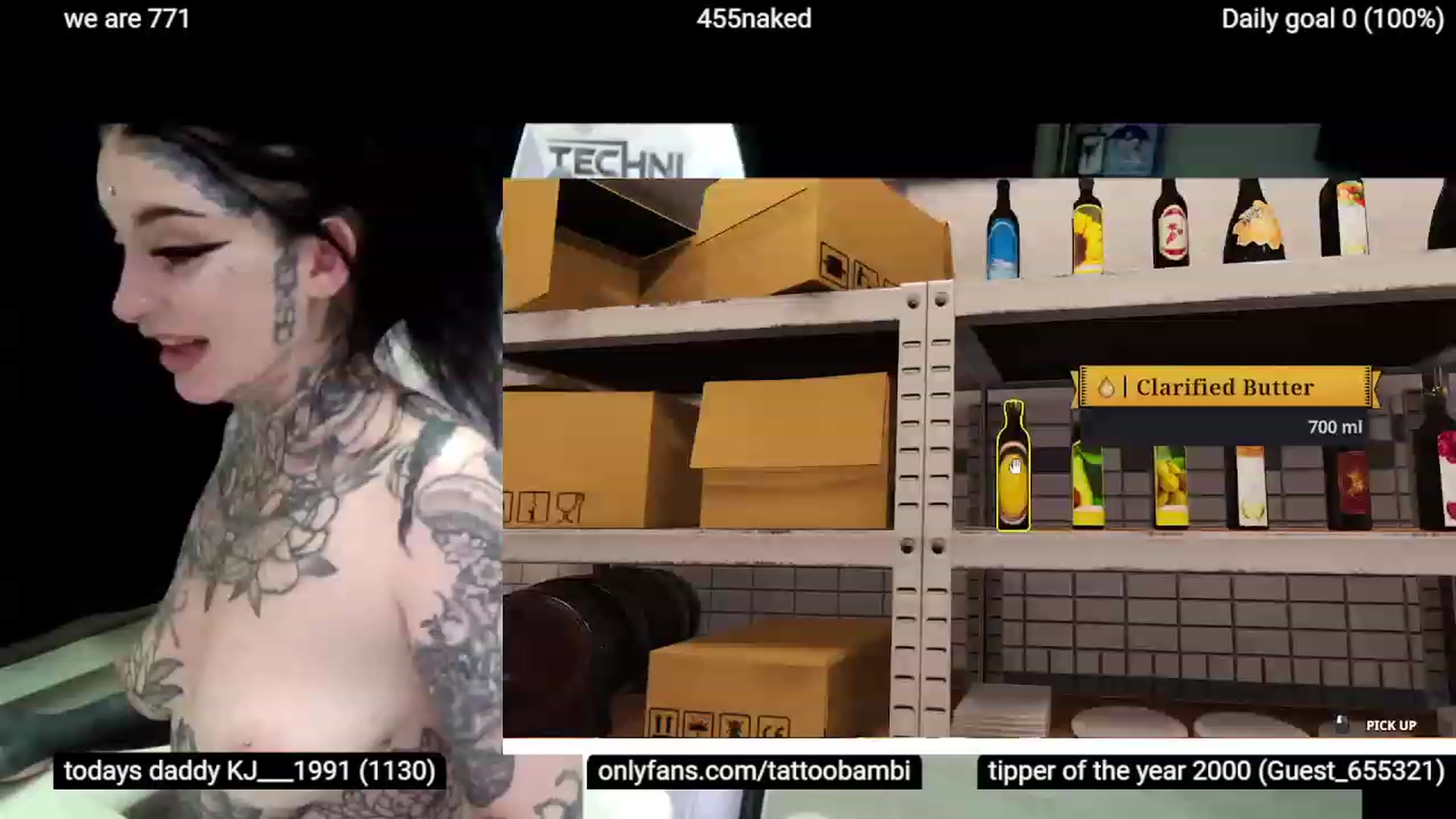 Gallery image thumbnail from Tattoobambi's myfreecams stream on, 02/10/2023, 06:14 image 14 of 20