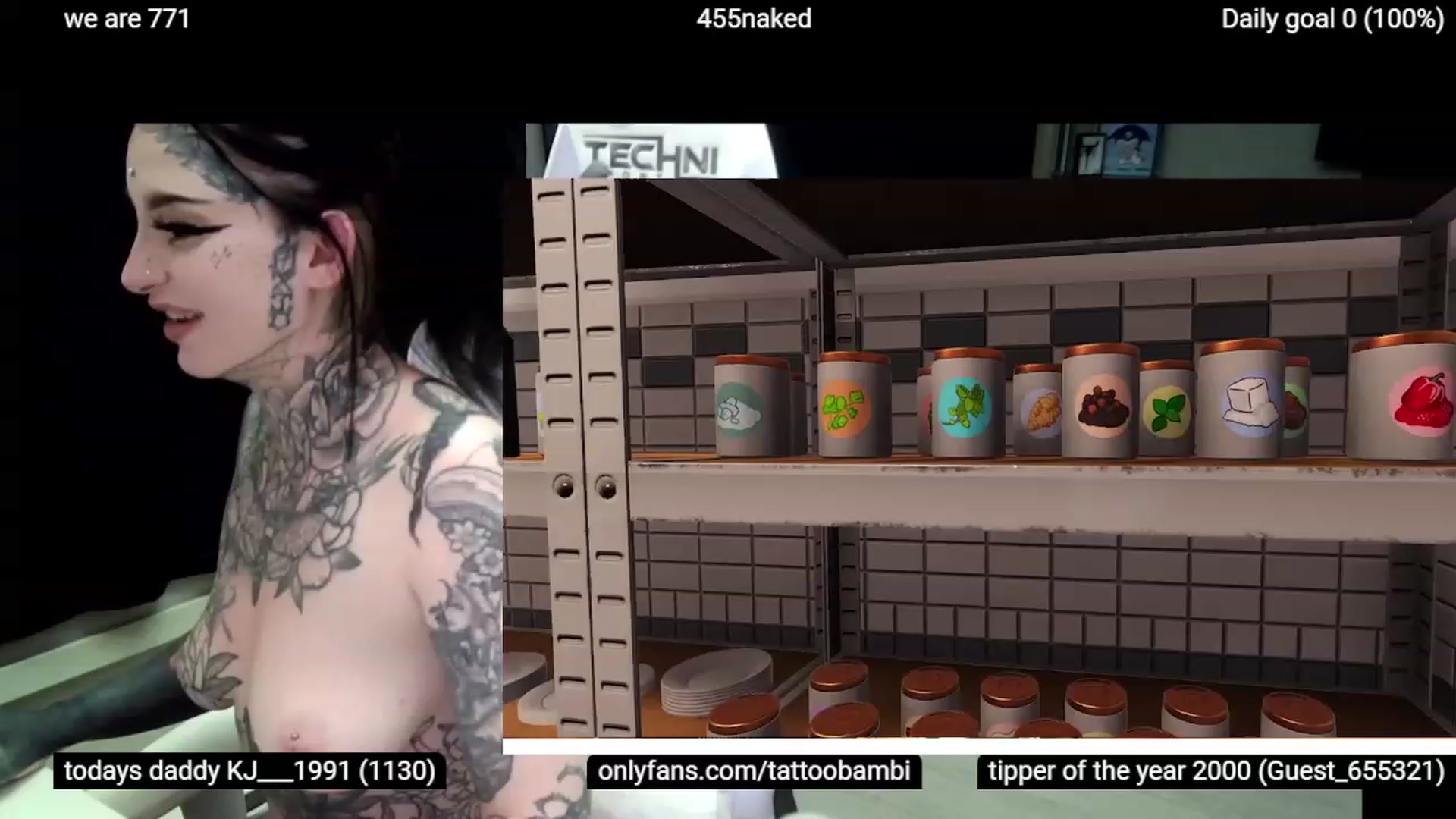 Gallery image thumbnail from Tattoobambi's myfreecams stream on, 02/10/2023, 06:14 image 15 of 20