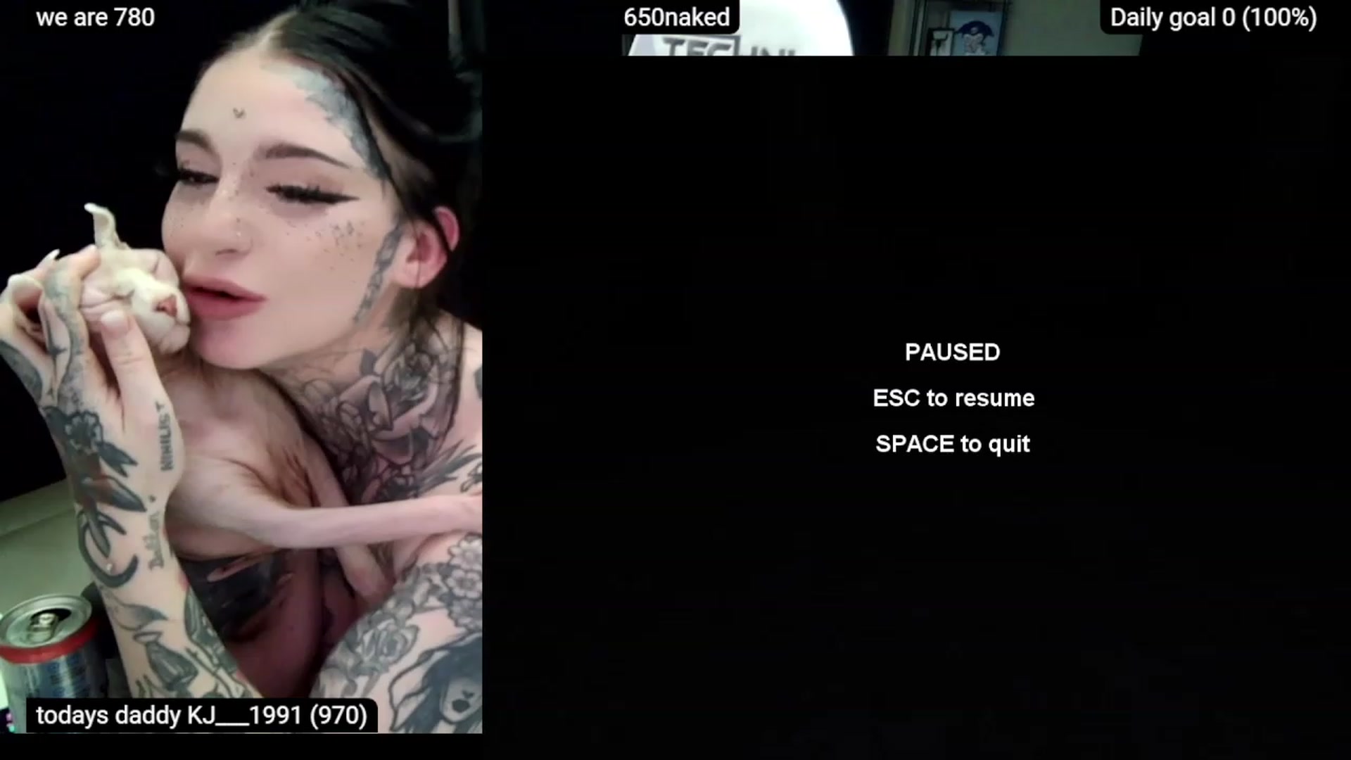 Gallery image thumbnail from Tattoobambi's myfreecams stream on, 02/10/2023, 06:14 image 3 of 20