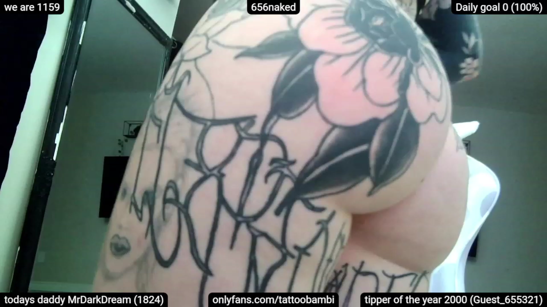 Gallery image thumbnail from Tattoobambi's myfreecams stream on, 02/25/2023, 05:37 image 1 of 20