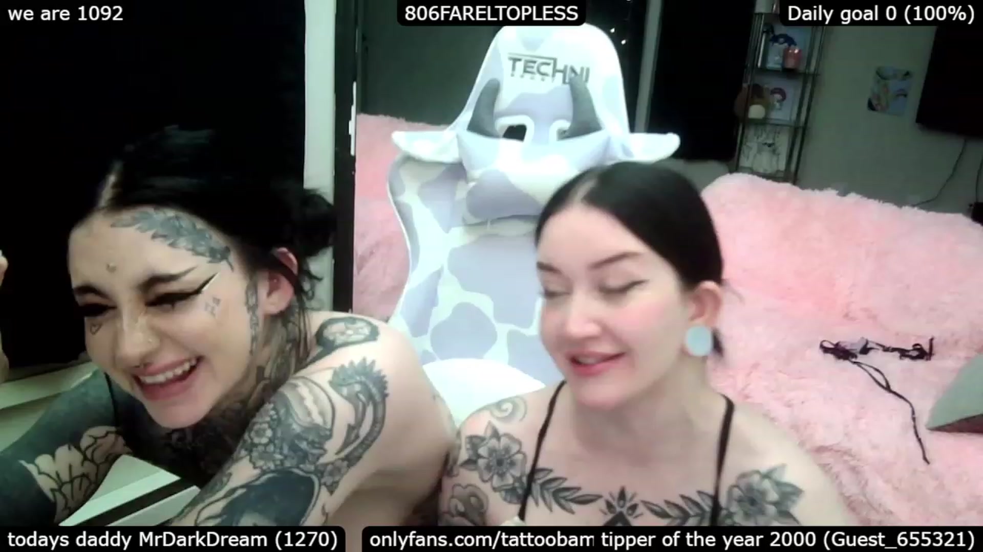 Gallery image thumbnail from Tattoobambi's myfreecams stream on, 02/27/2023, 06:55 image 20 of 20