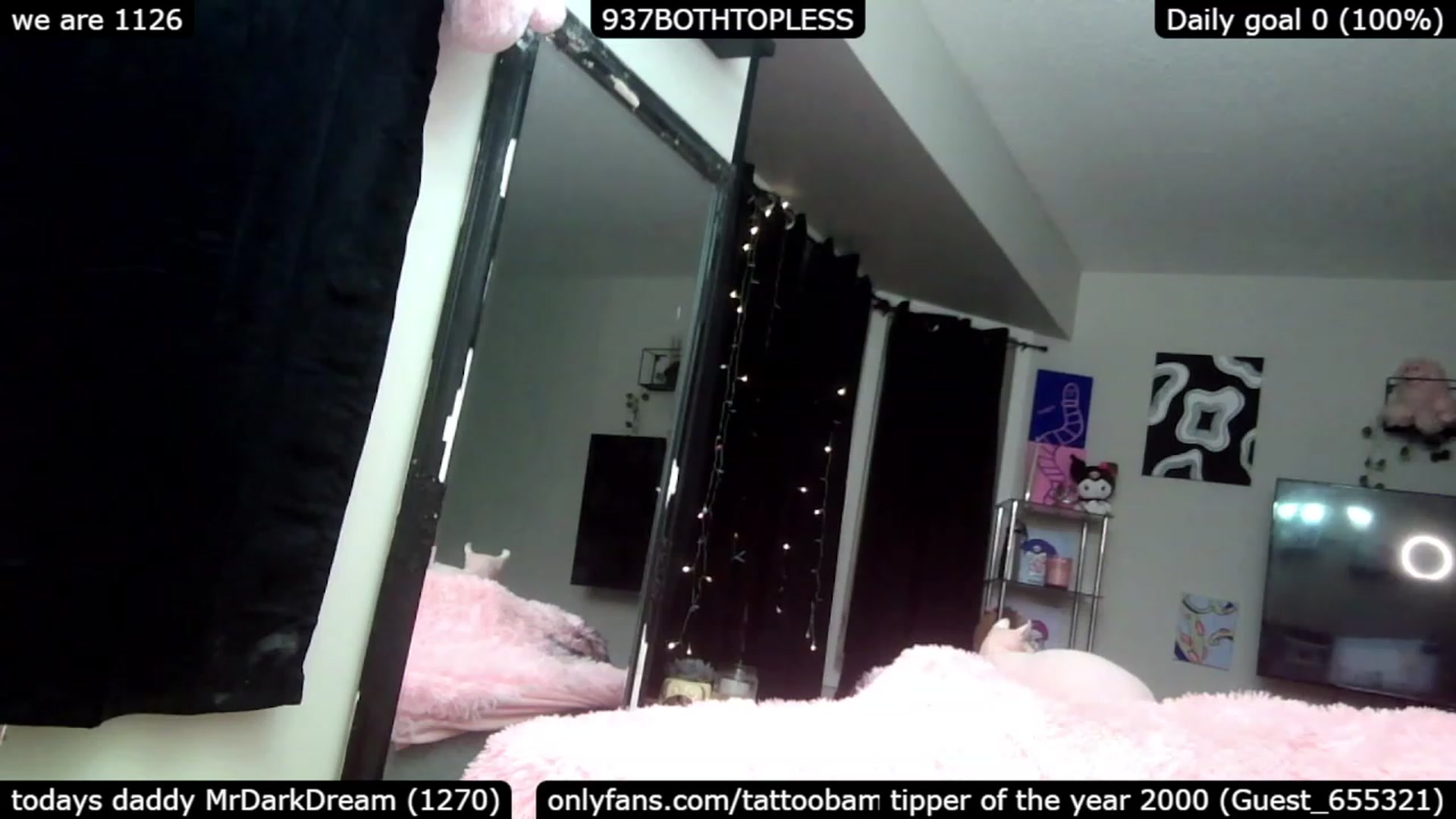 Gallery image thumbnail from Tattoobambi's myfreecams stream on, 02/27/2023, 06:55 image 1 of 20