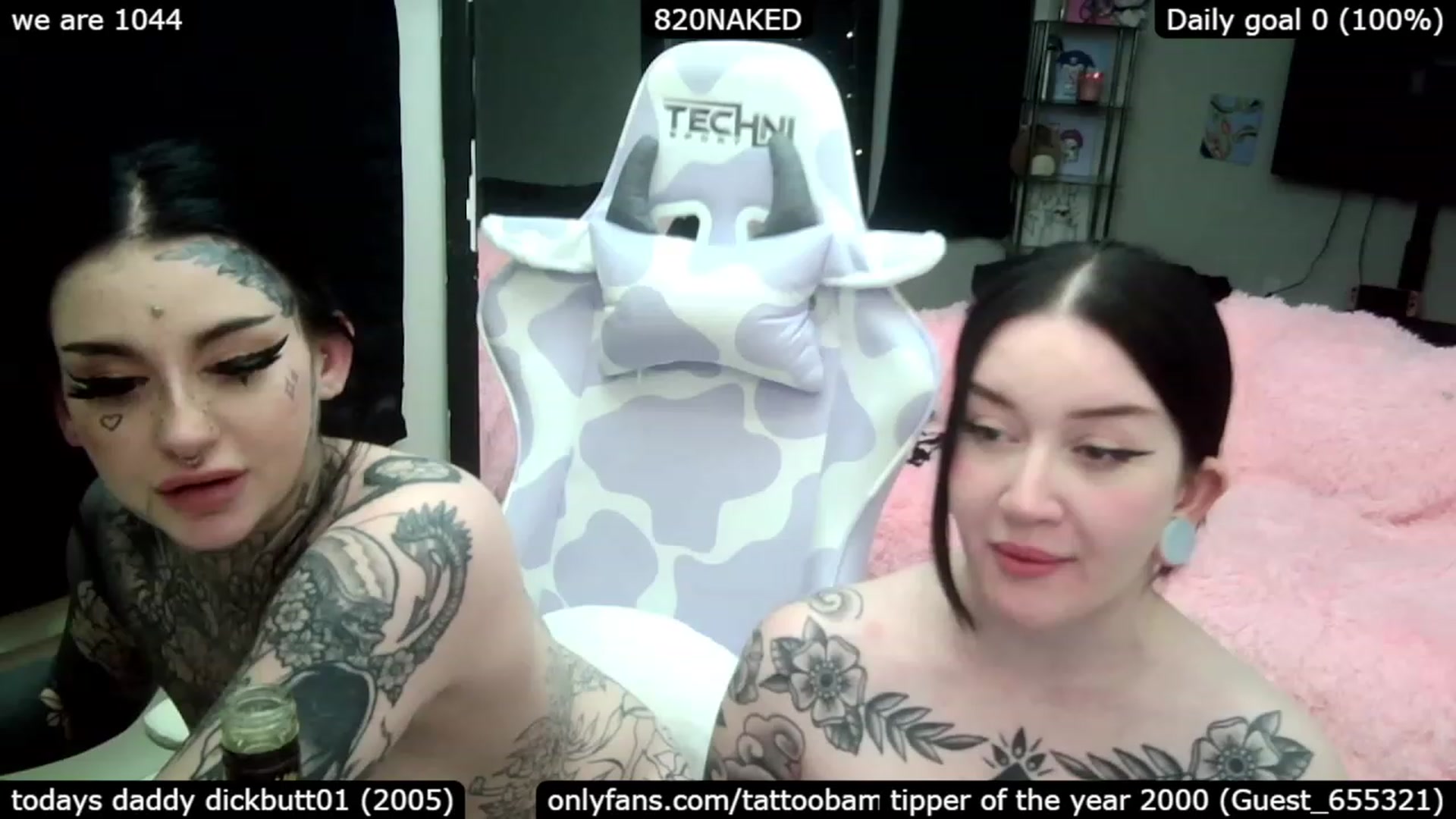 Gallery image thumbnail from Tattoobambi's myfreecams stream on, 02/27/2023, 07:45 image 4 of 20