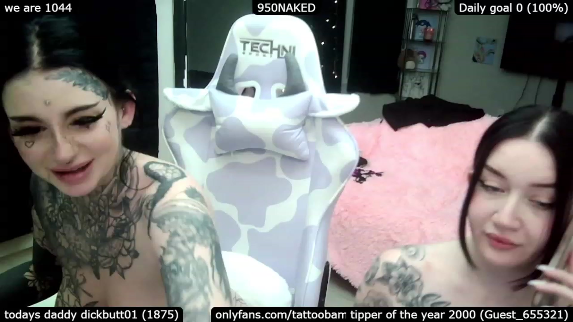 Gallery image thumbnail from Tattoobambi's myfreecams stream on, 02/27/2023, 07:45 image 1 of 20