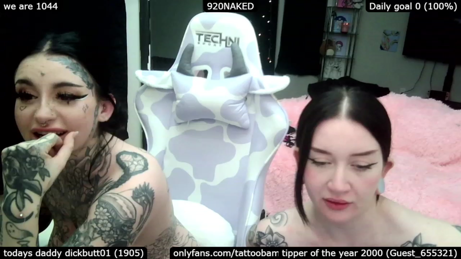Gallery image thumbnail from Tattoobambi's myfreecams stream on, 02/27/2023, 07:45 image 3 of 20