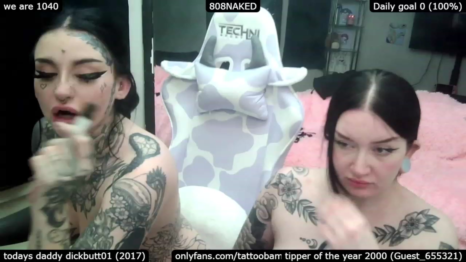 Gallery image thumbnail from Tattoobambi's myfreecams stream on, 02/27/2023, 07:45 image 8 of 20