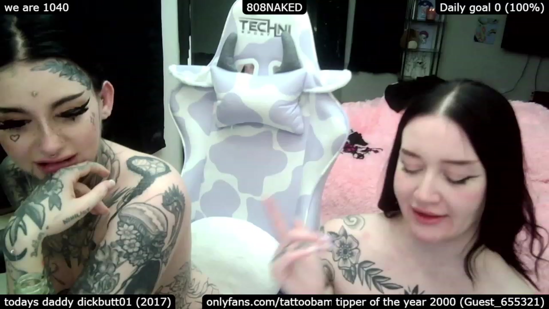 Gallery image thumbnail from Tattoobambi's myfreecams stream on, 02/27/2023, 07:45 image 14 of 20