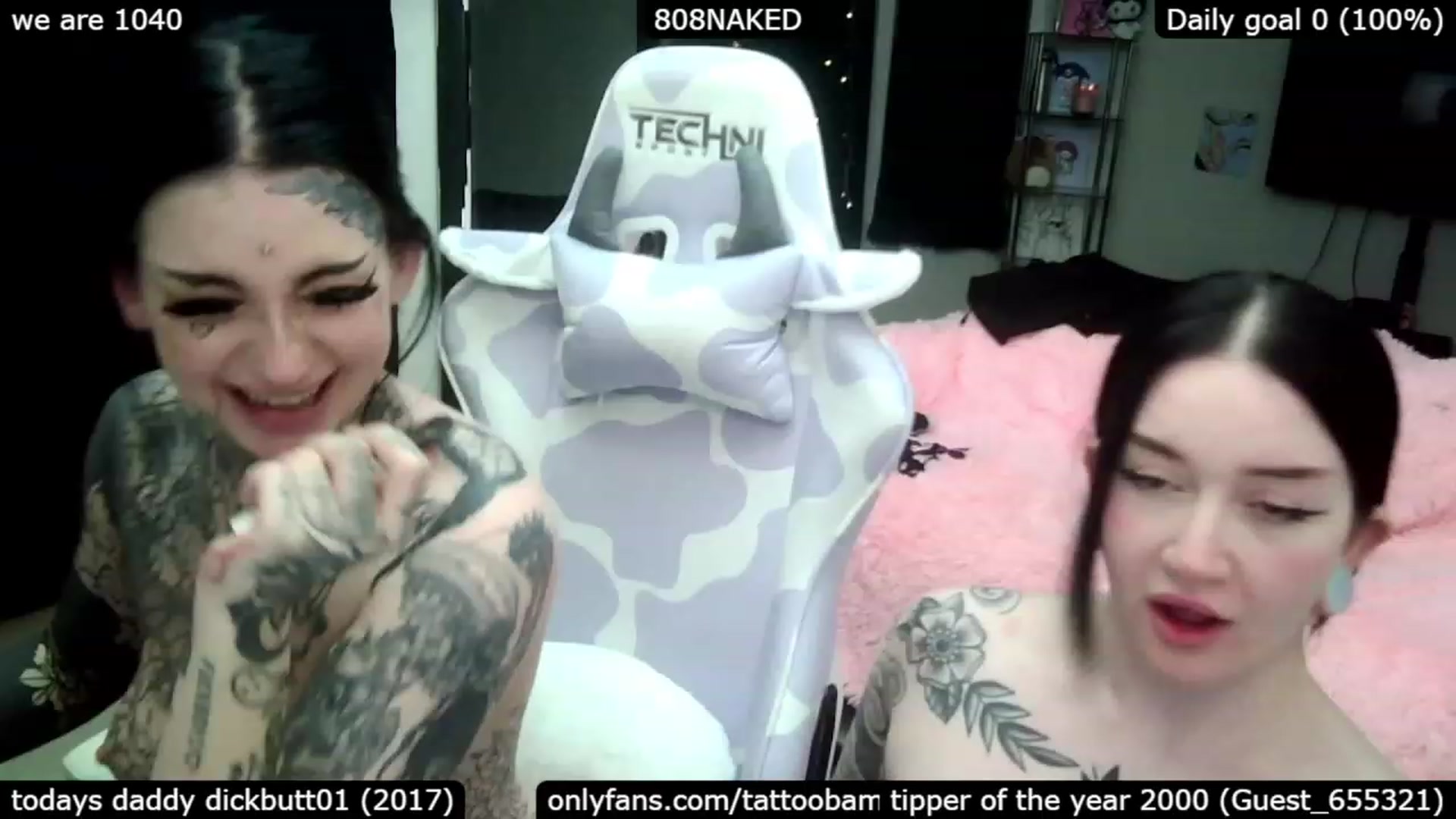Gallery image thumbnail from Tattoobambi's myfreecams stream on, 02/27/2023, 07:45 image 7 of 20