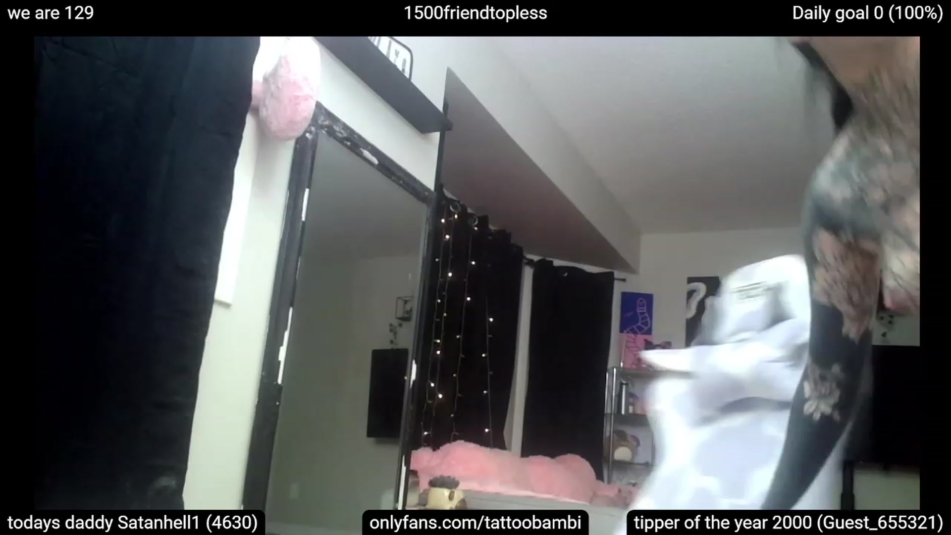 Gallery image thumbnail from Tattoobambi's myfreecams stream on, 03/02/2023, 05:53 image 19 of 20