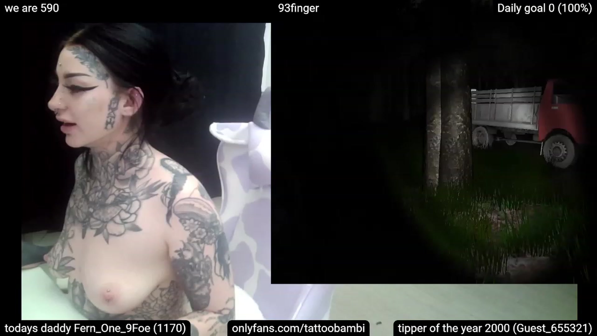 Gallery image thumbnail from Tattoobambi's myfreecams stream on, 03/08/2023, 05:15 image 20 of 20
