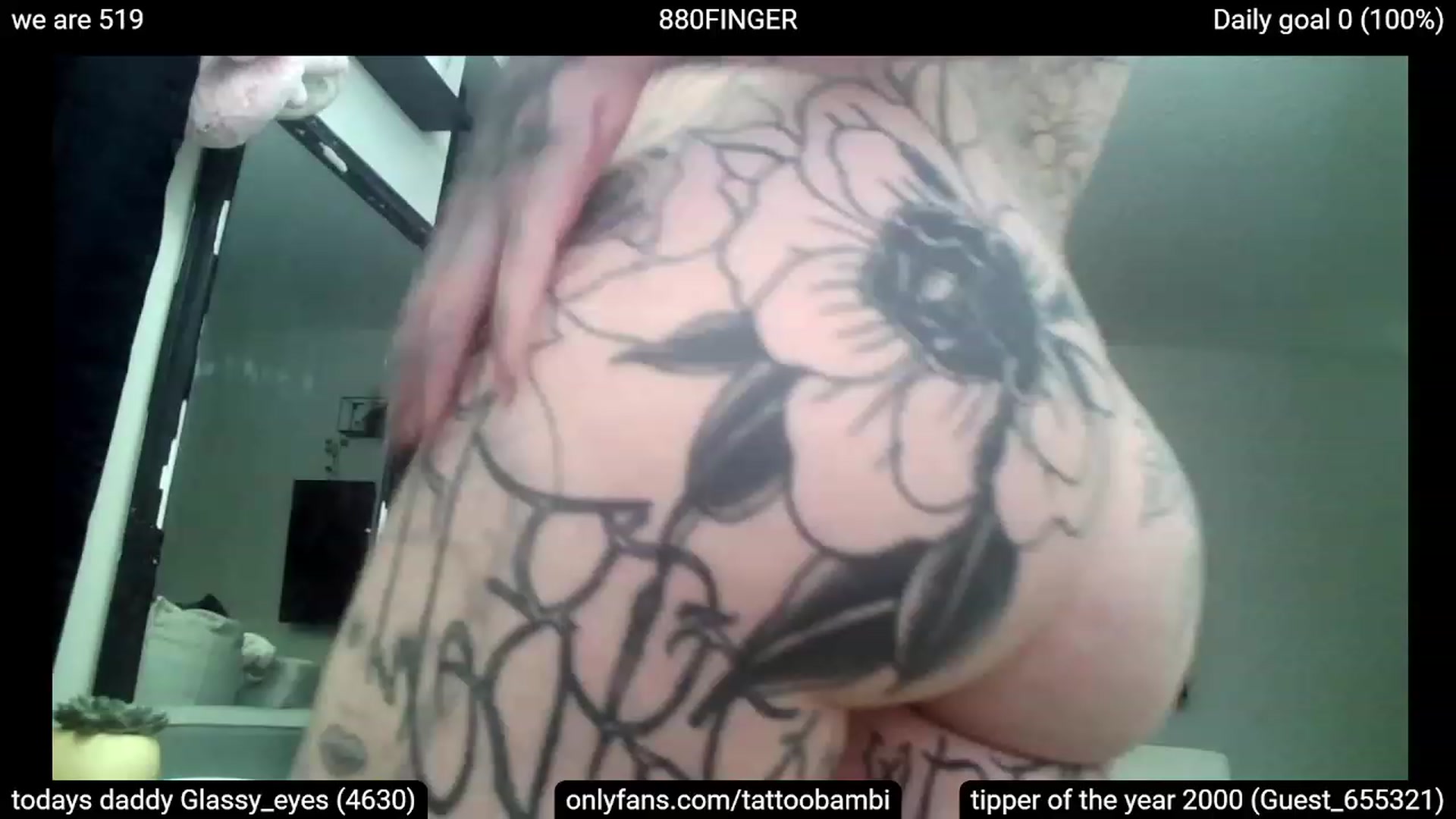 Gallery image thumbnail from Tattoobambi's myfreecams stream on, 03/10/2023, 02:52 image 4 of 20