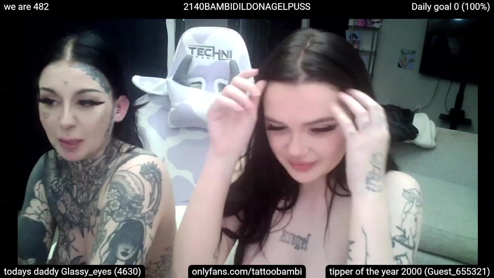 Gallery image thumbnail from Tattoobambi's myfreecams stream on, 03/10/2023, 02:52 image 18 of 20