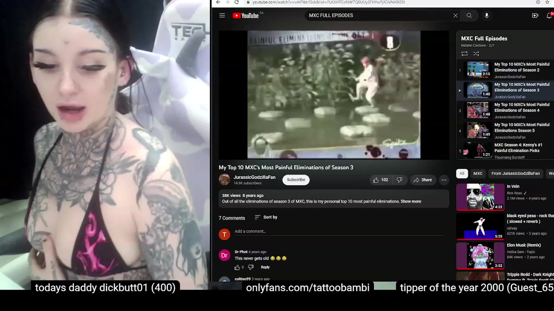 Gallery image thumbnail from Tattoobambi's myfreecams stream on, 03/17/2023, 05:31 image 16 of 20