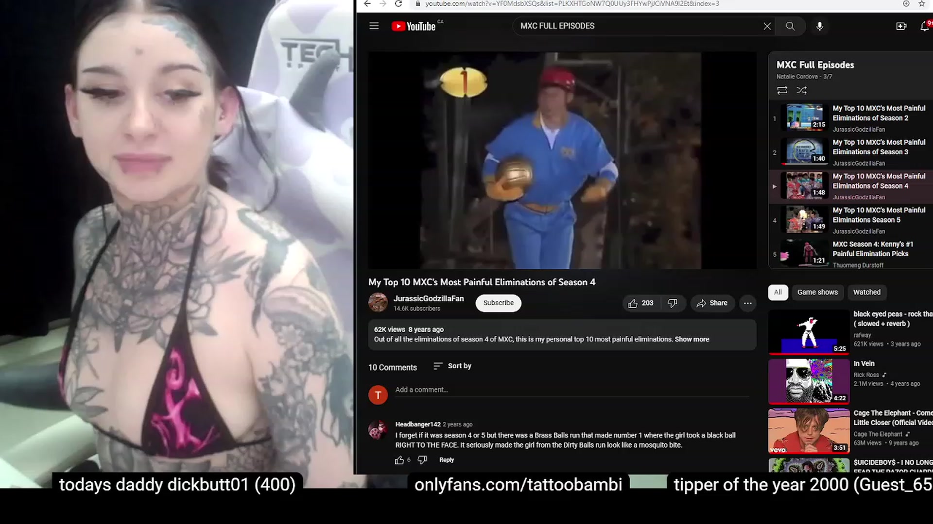 Gallery image thumbnail from Tattoobambi's myfreecams stream on, 03/17/2023, 05:31 image 17 of 20