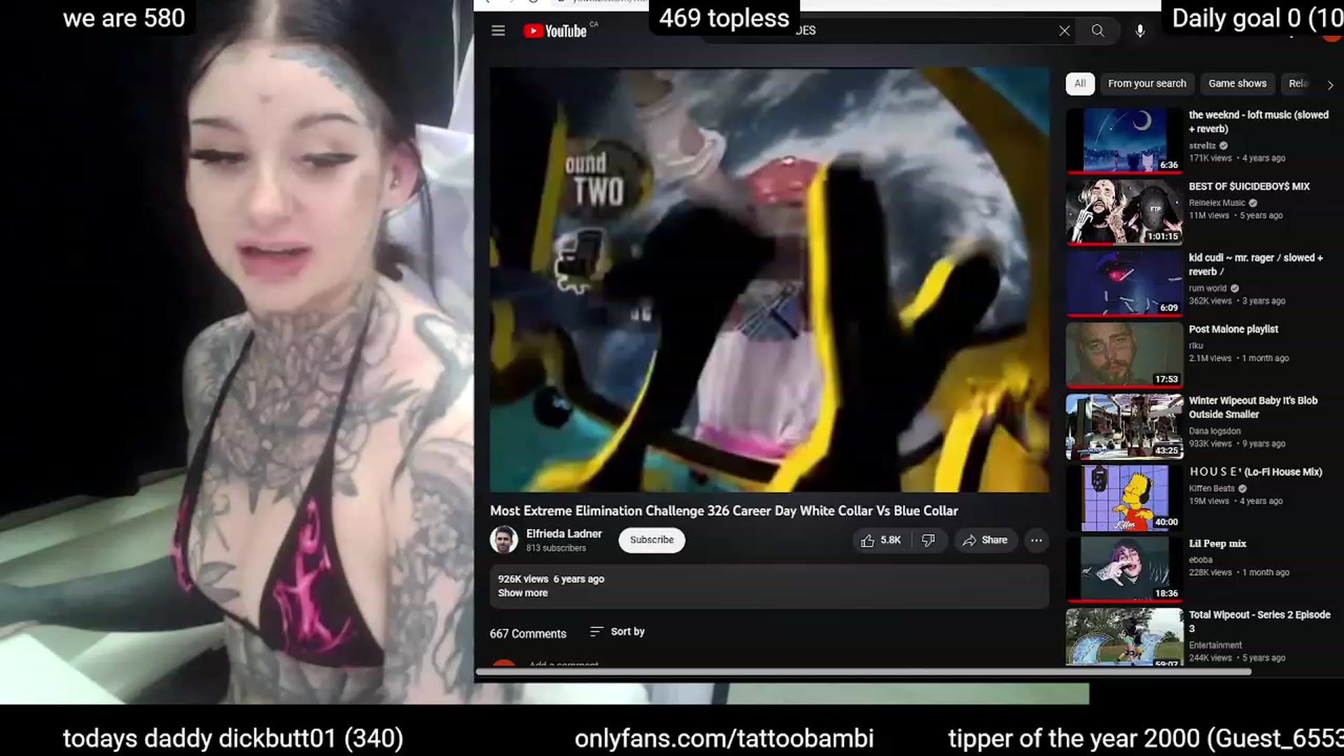 Gallery image thumbnail from Tattoobambi's myfreecams stream on, 03/17/2023, 05:31 image 11 of 20