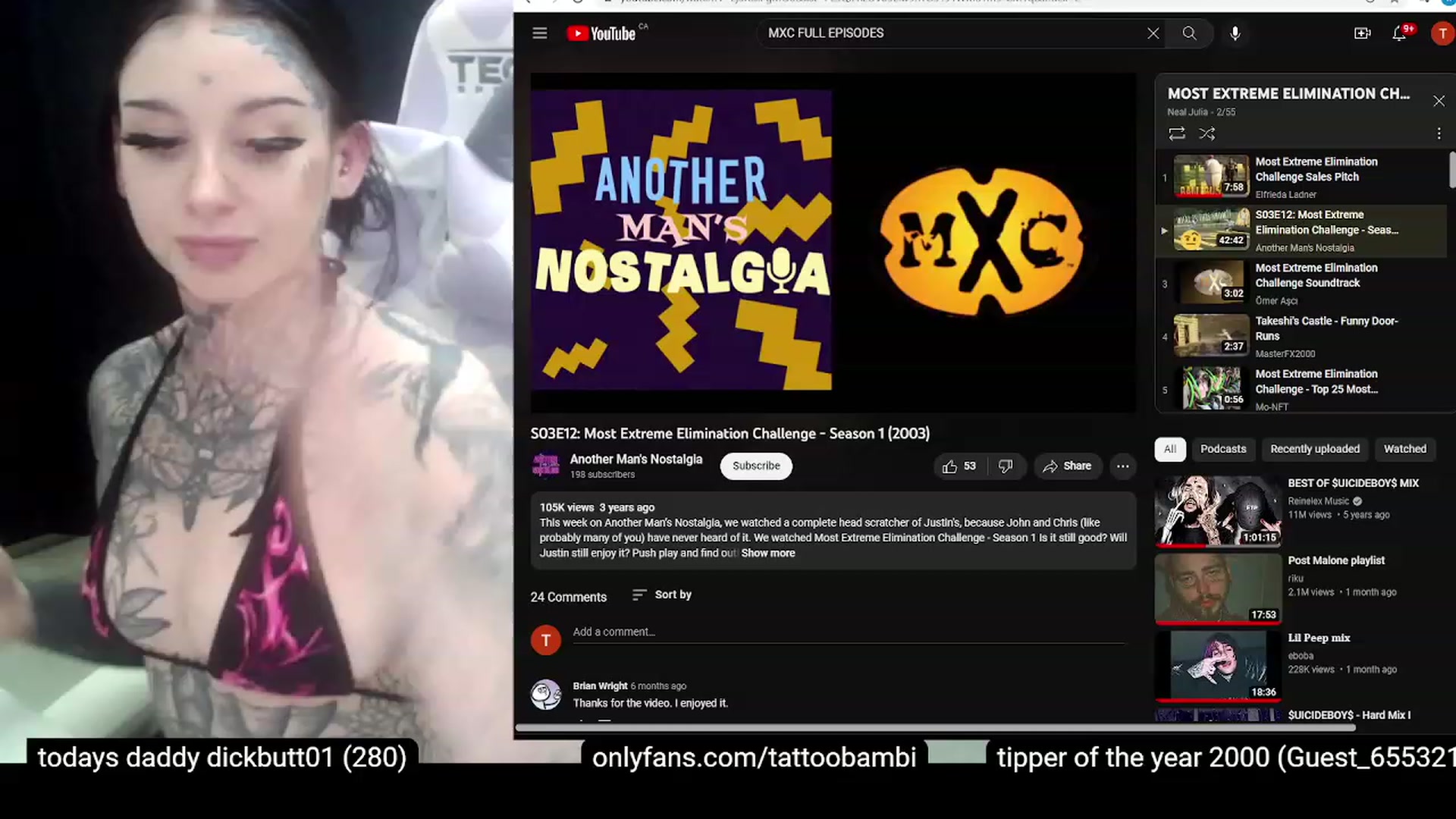 Gallery image thumbnail from Tattoobambi's myfreecams stream on, 03/17/2023, 05:31 image 7 of 20
