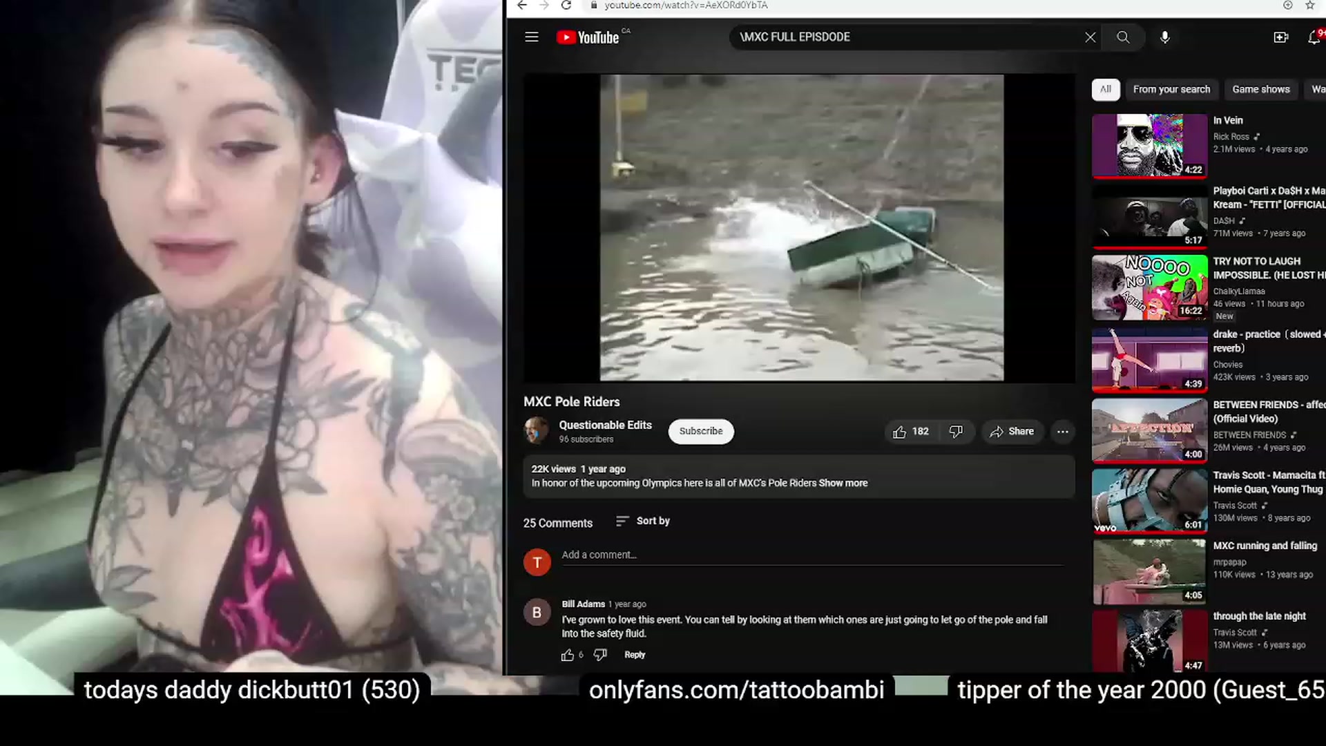 Gallery image thumbnail from Tattoobambi's myfreecams stream on, 03/17/2023, 05:31 image 20 of 20