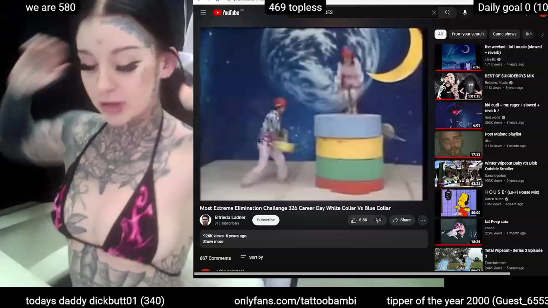 Gallery image thumbnail from Tattoobambi's myfreecams stream on, 03/17/2023, 05:31 image 10 of 20