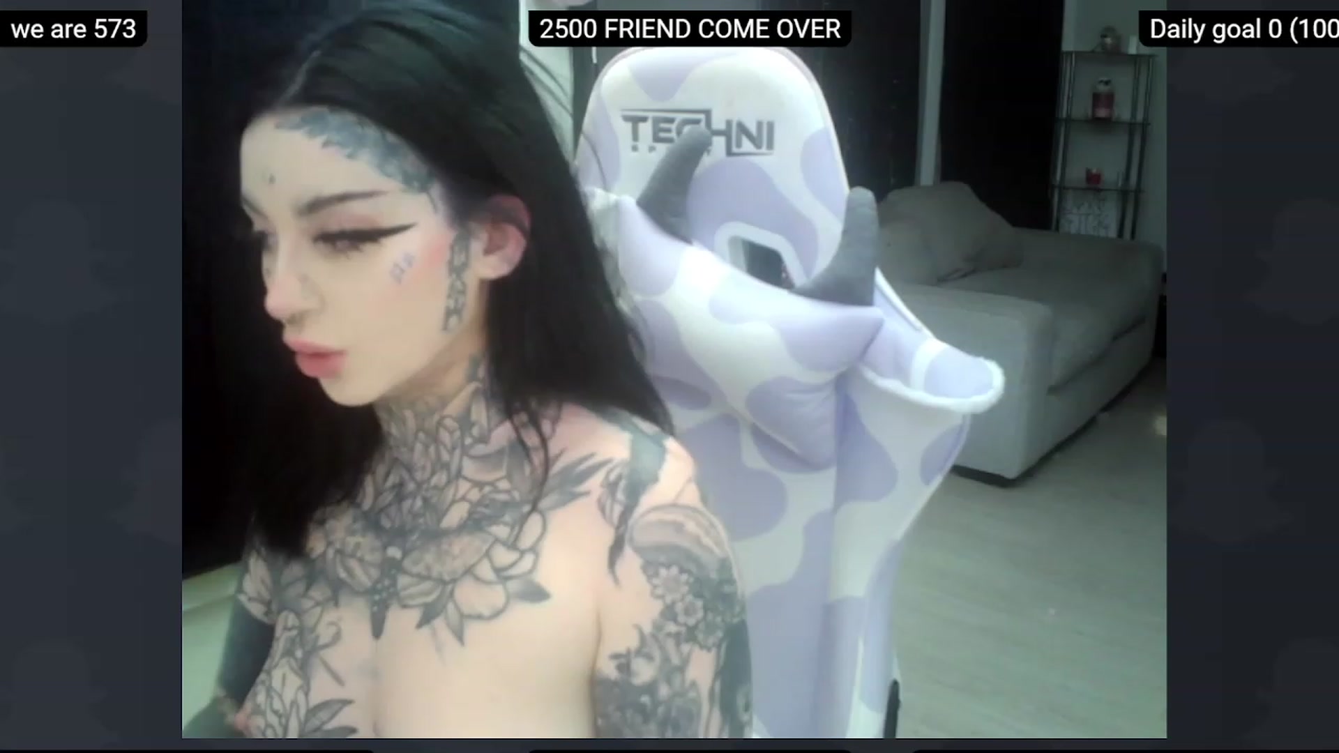 Gallery image thumbnail from Tattoobambi's myfreecams stream on, 03/18/2023, 02:18 image 17 of 20