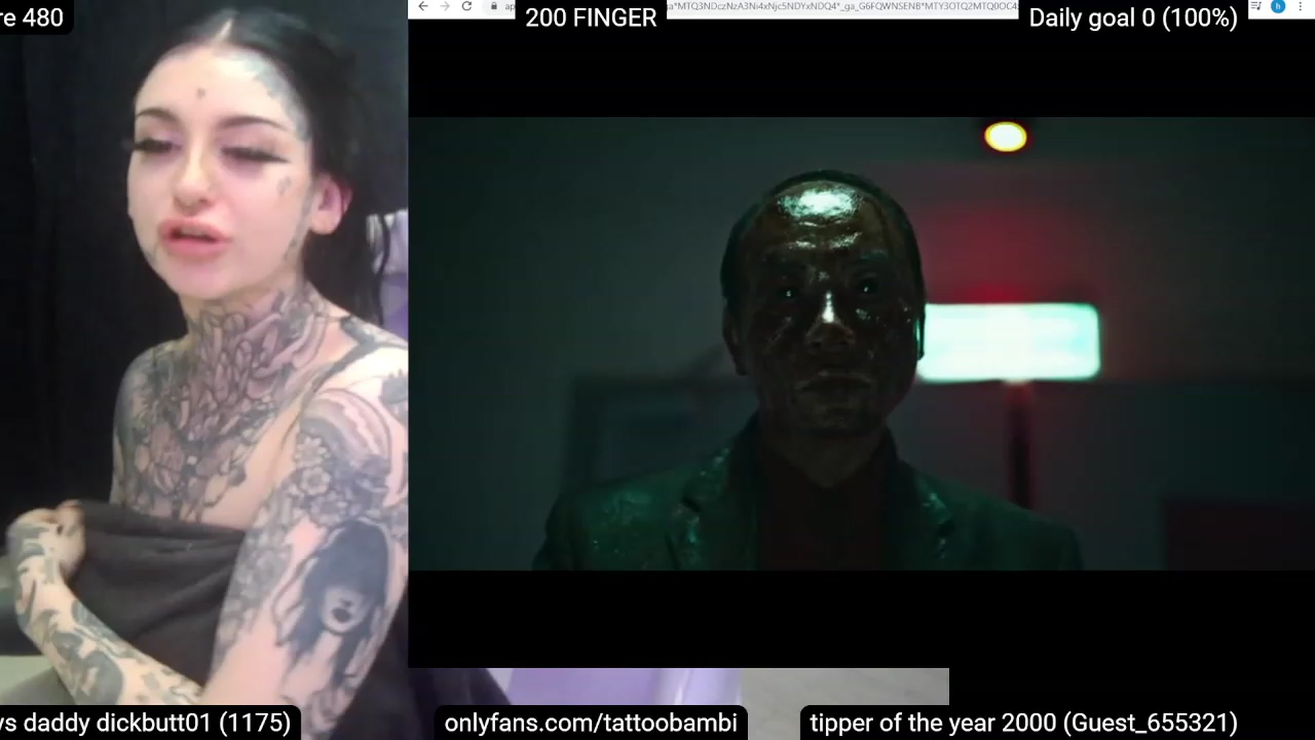 Gallery image thumbnail from Tattoobambi's myfreecams stream on, 03/22/2023, 06:22 image 20 of 20