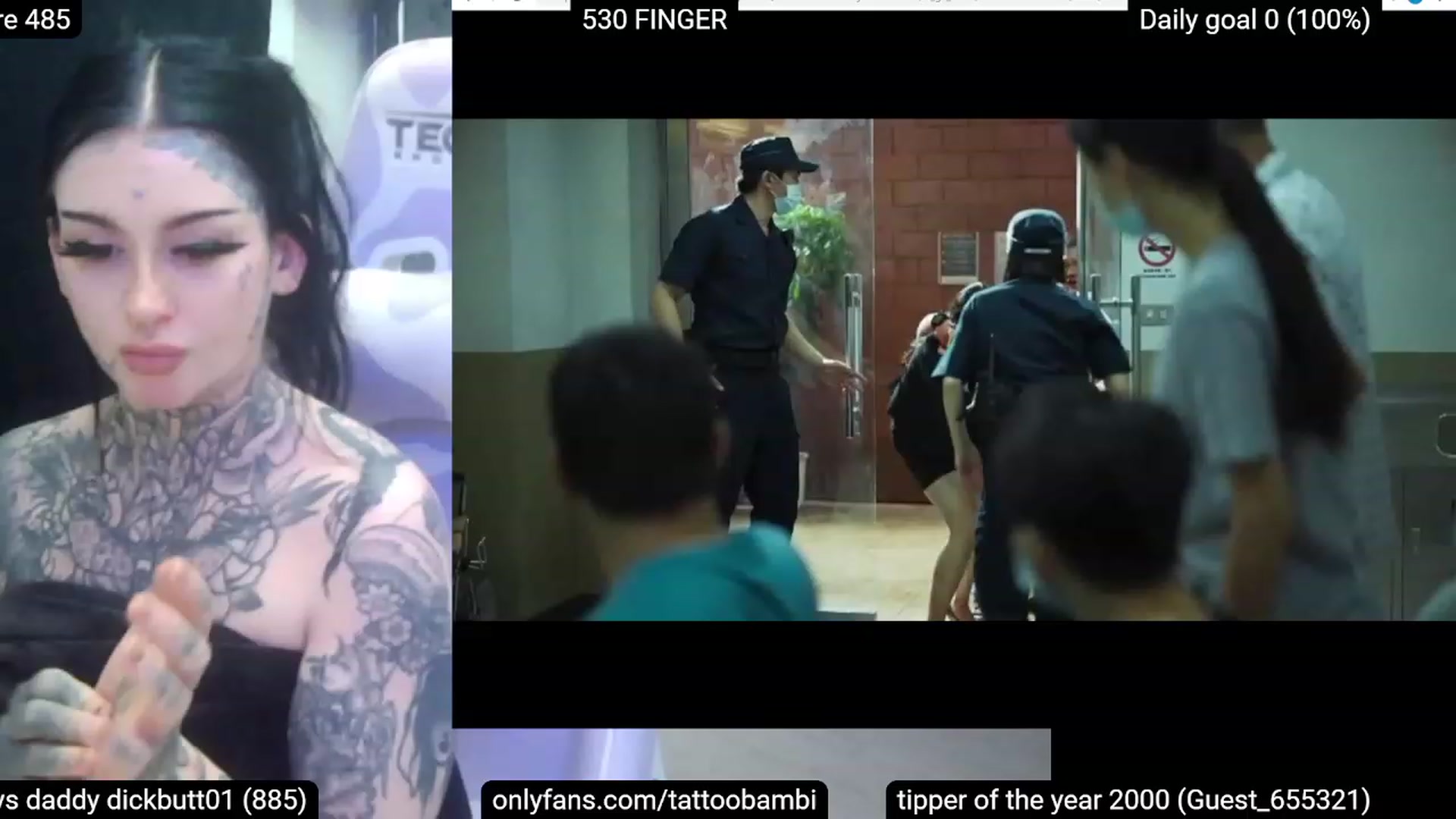 Gallery image thumbnail from Tattoobambi's myfreecams stream on, 03/22/2023, 06:22 image 15 of 20