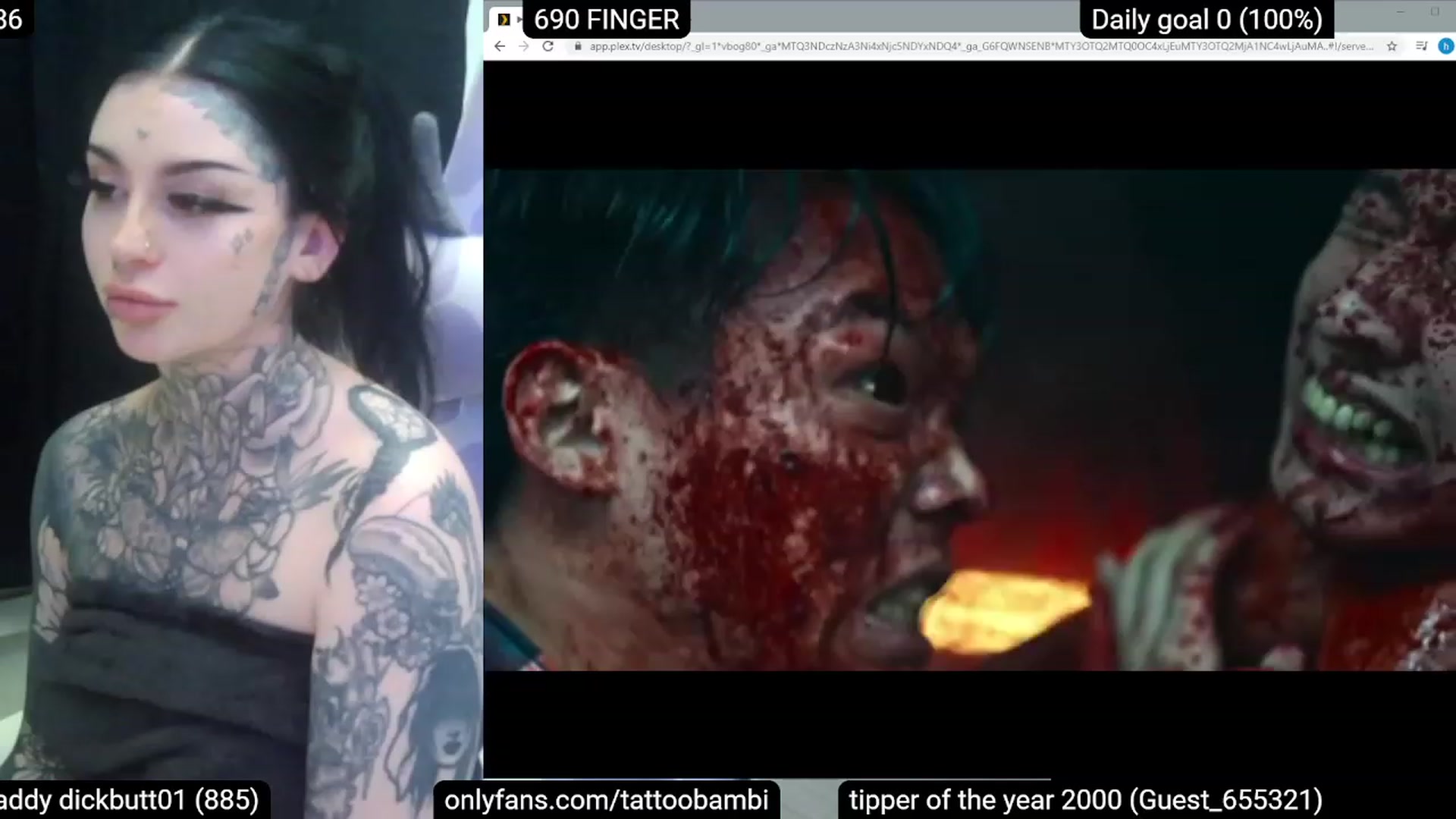 Gallery image thumbnail from Tattoobambi's myfreecams stream on, 03/22/2023, 06:22 image 11 of 20