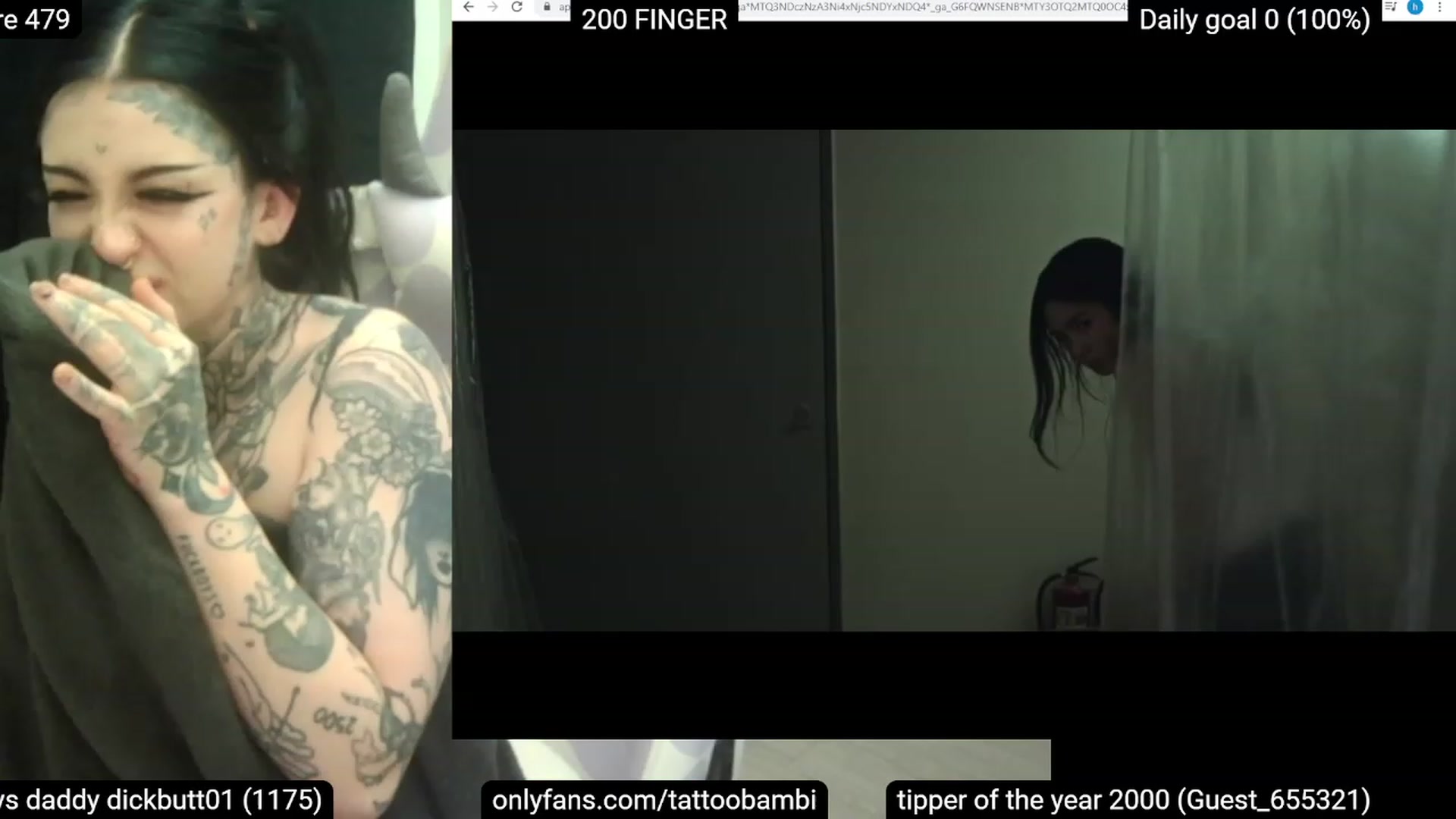 Gallery image thumbnail from Tattoobambi's myfreecams stream on, 03/22/2023, 06:22 image 18 of 20