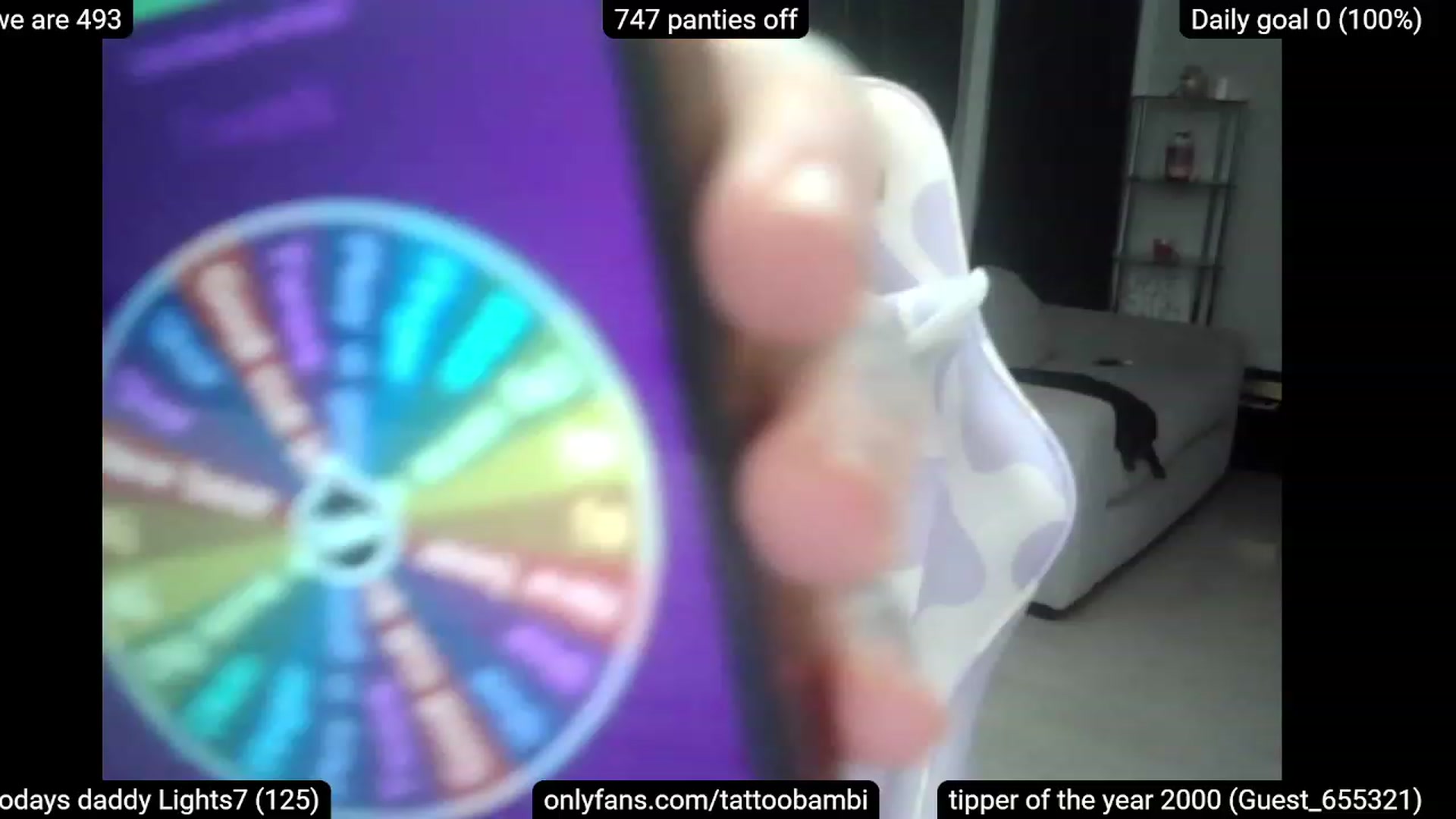 Gallery image thumbnail from Tattoobambi's myfreecams stream on, 03/23/2023, 04:43 image 7 of 20