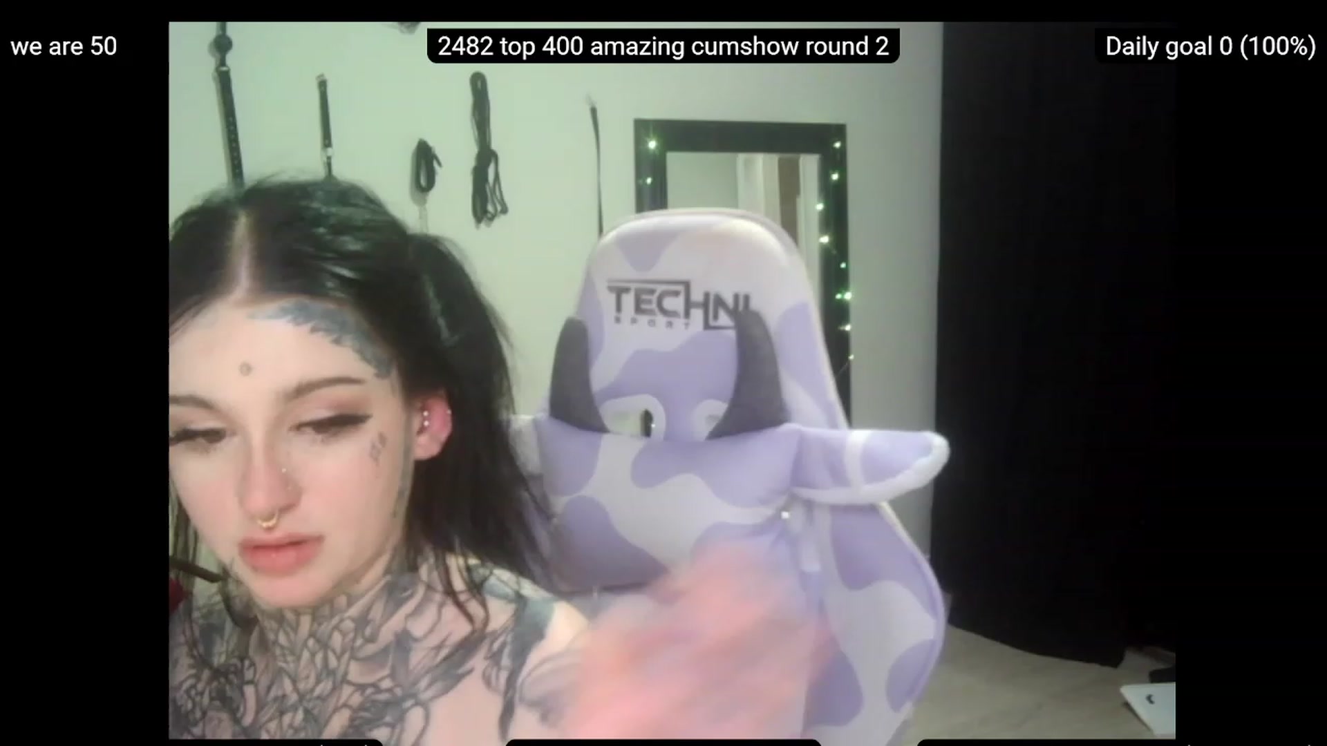 Gallery image thumbnail from Tattoobambi's myfreecams stream on, 04/01/2023, 07:55 image 19 of 20