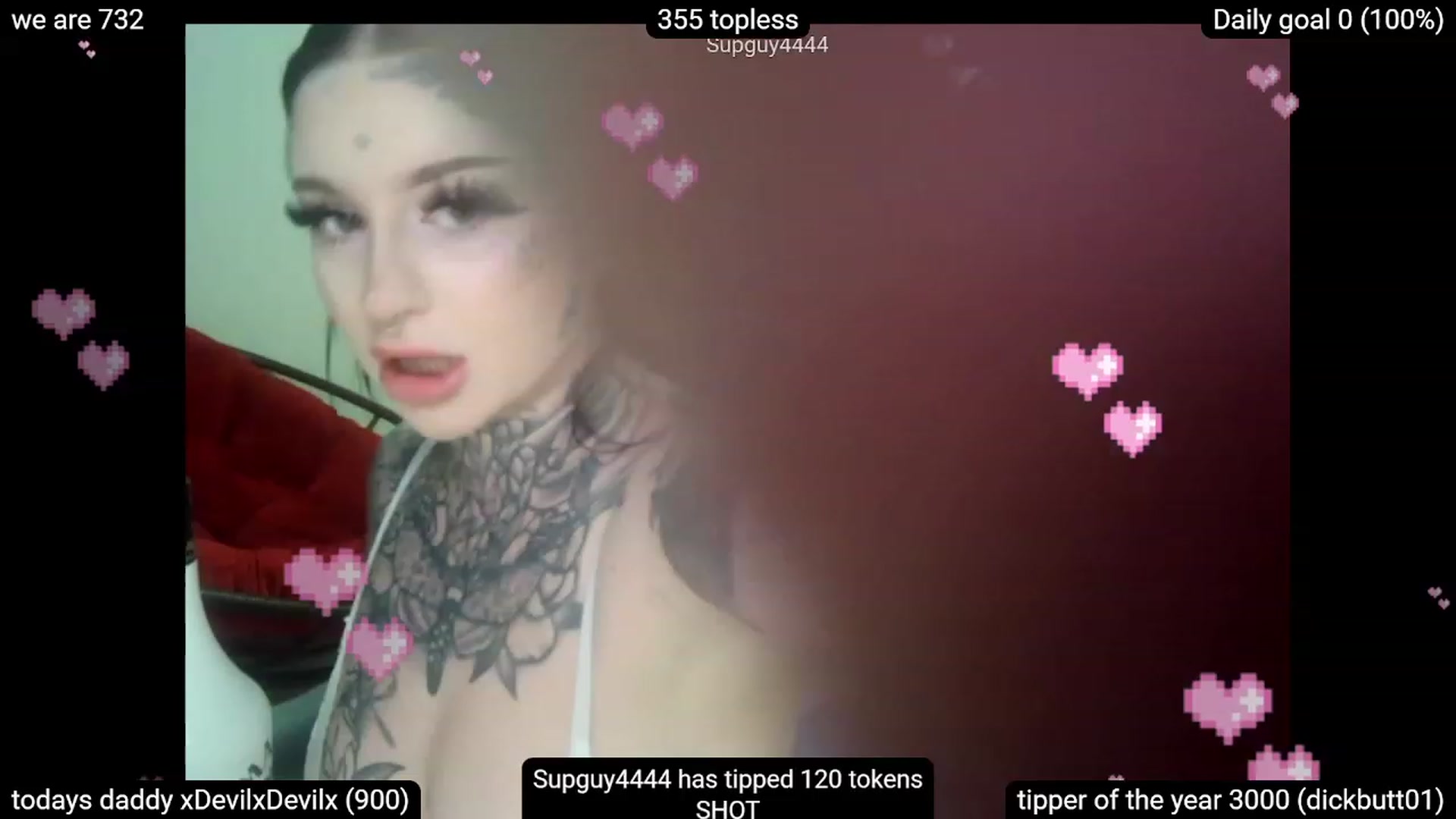 Gallery image thumbnail from Tattoobambi's myfreecams stream on, 04/02/2023, 04:05 image 7 of 20