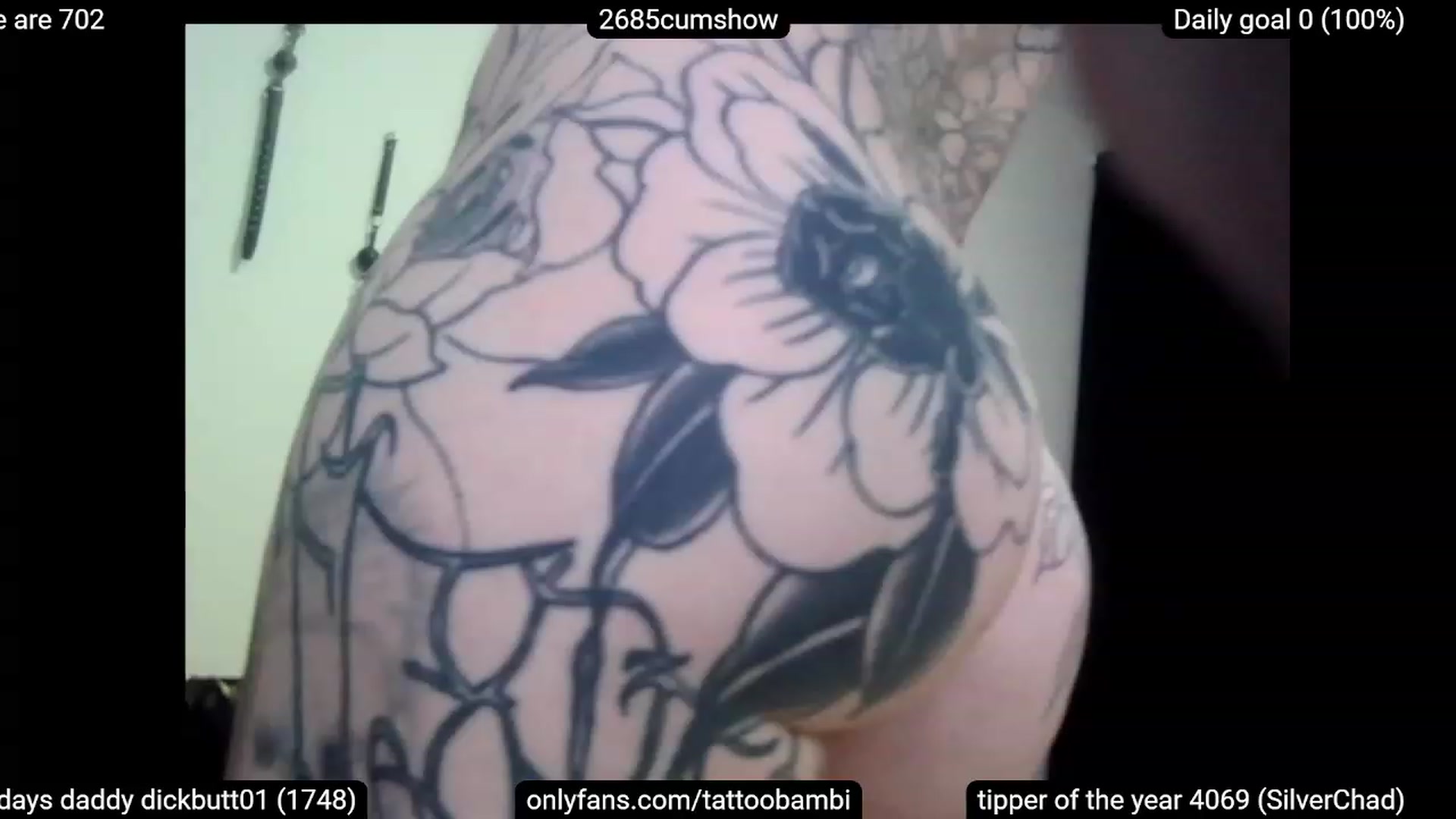 Gallery image thumbnail from Tattoobambi's myfreecams stream on, 04/19/2023, 05:20 image 19 of 20
